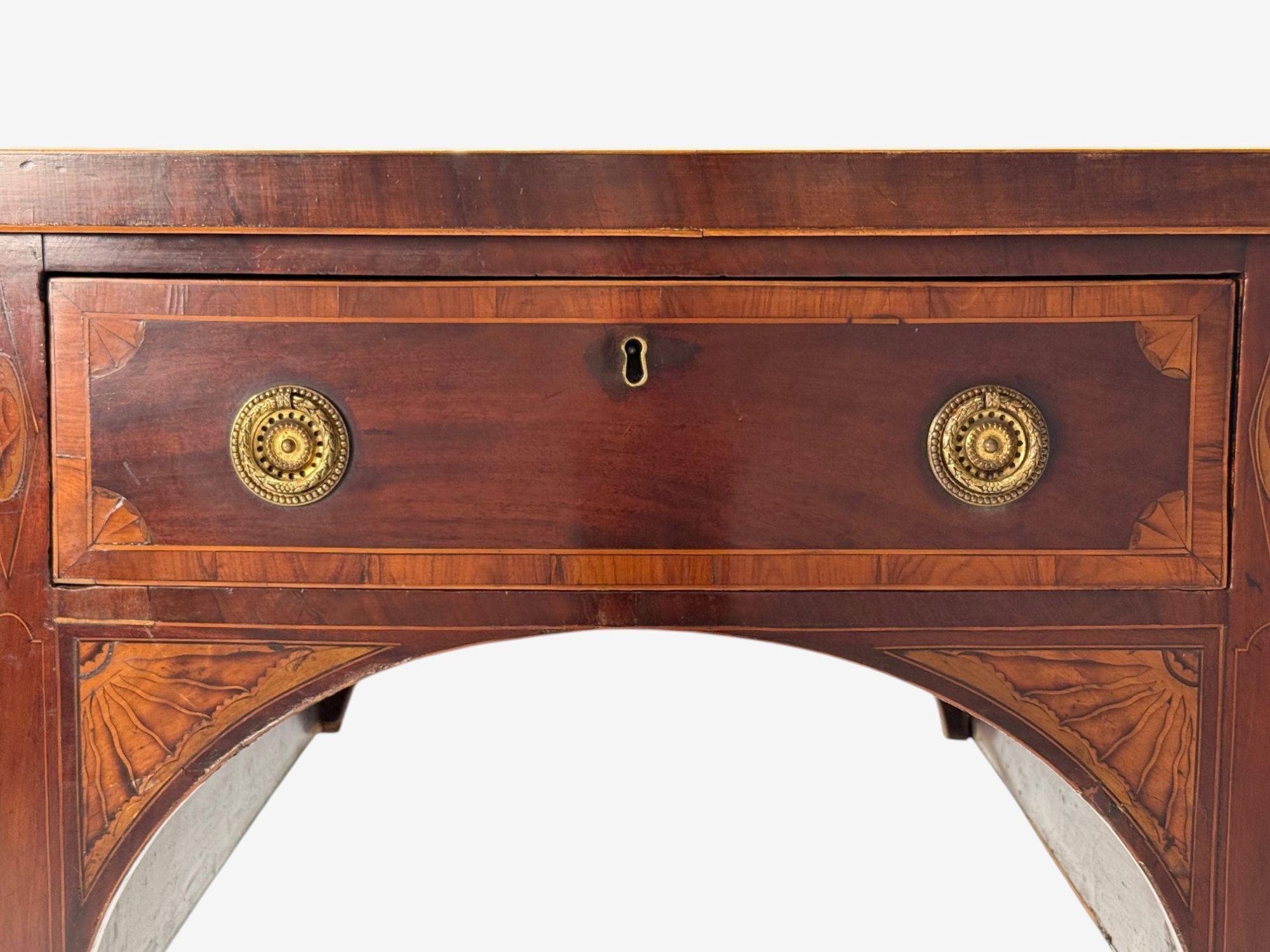 18th Century George III, Mahogany, Brass, Sideboard, England, 18th c. For Sale