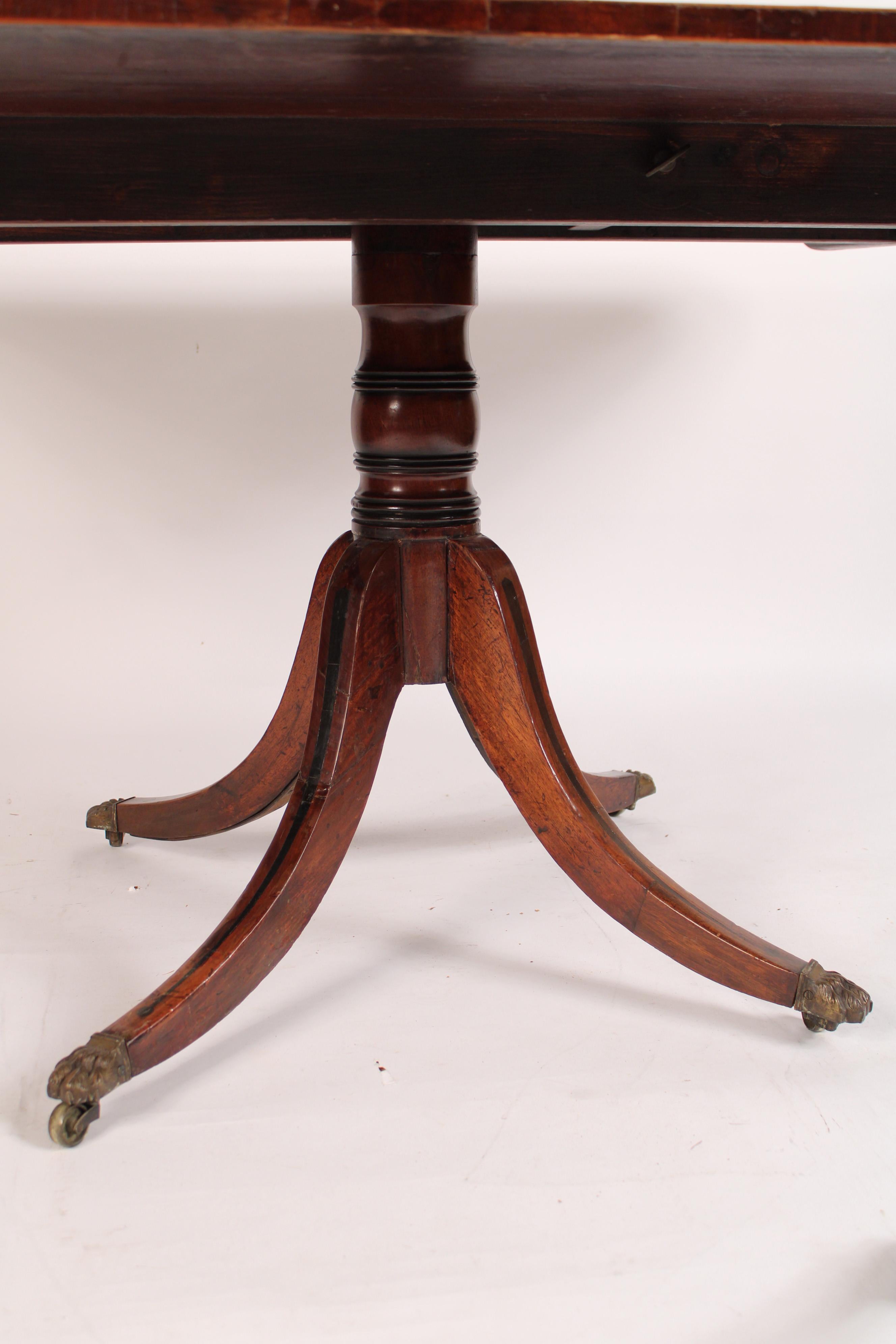 George III Mahogany Breakfast Table 1