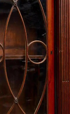 George III Mahogany Breakfront Bookcase, Circa 1800