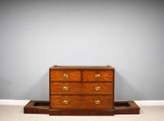 George III Mahogany Breakfront Bookcase