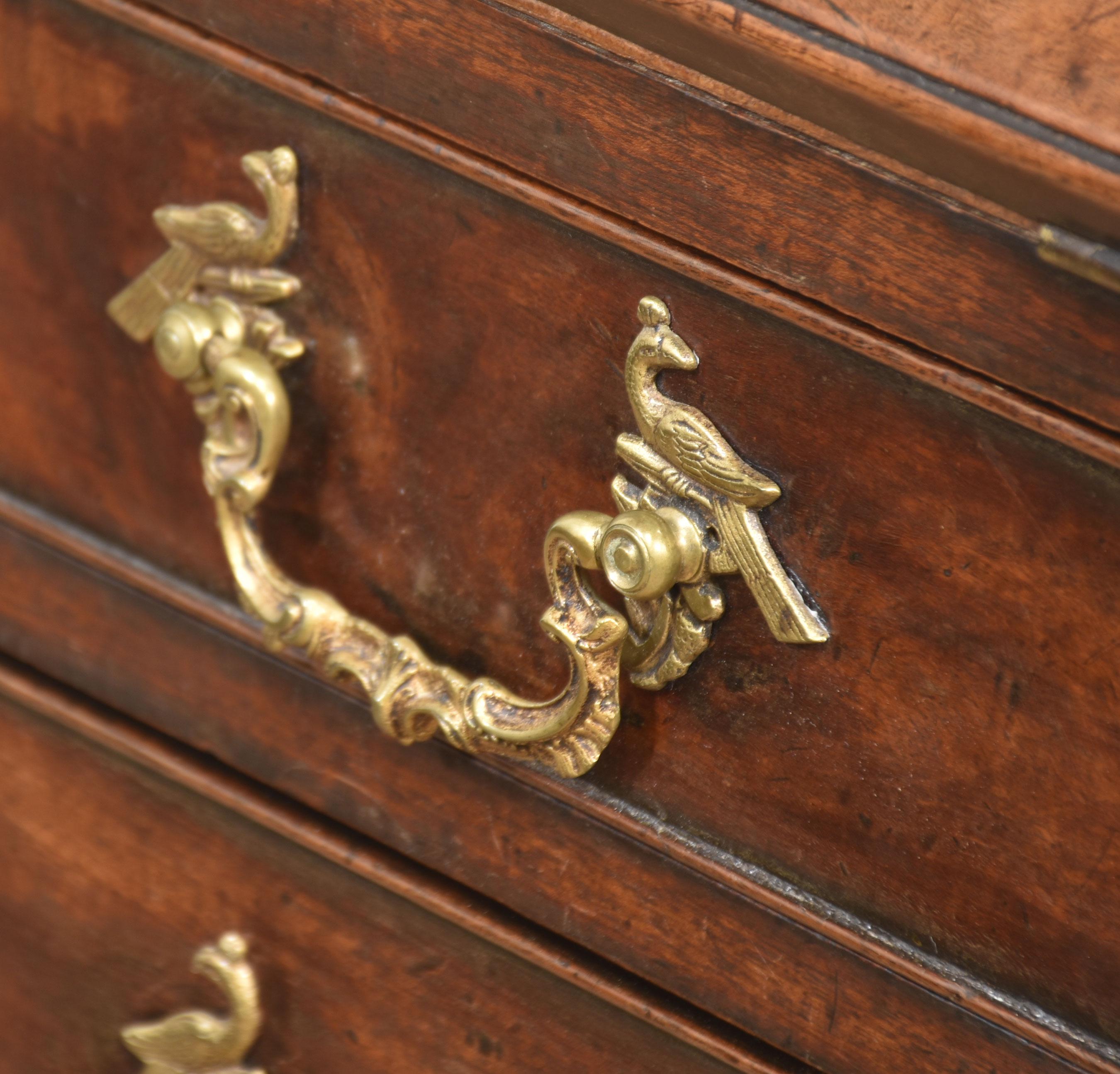 George III Mahogany Bureau For Sale 10