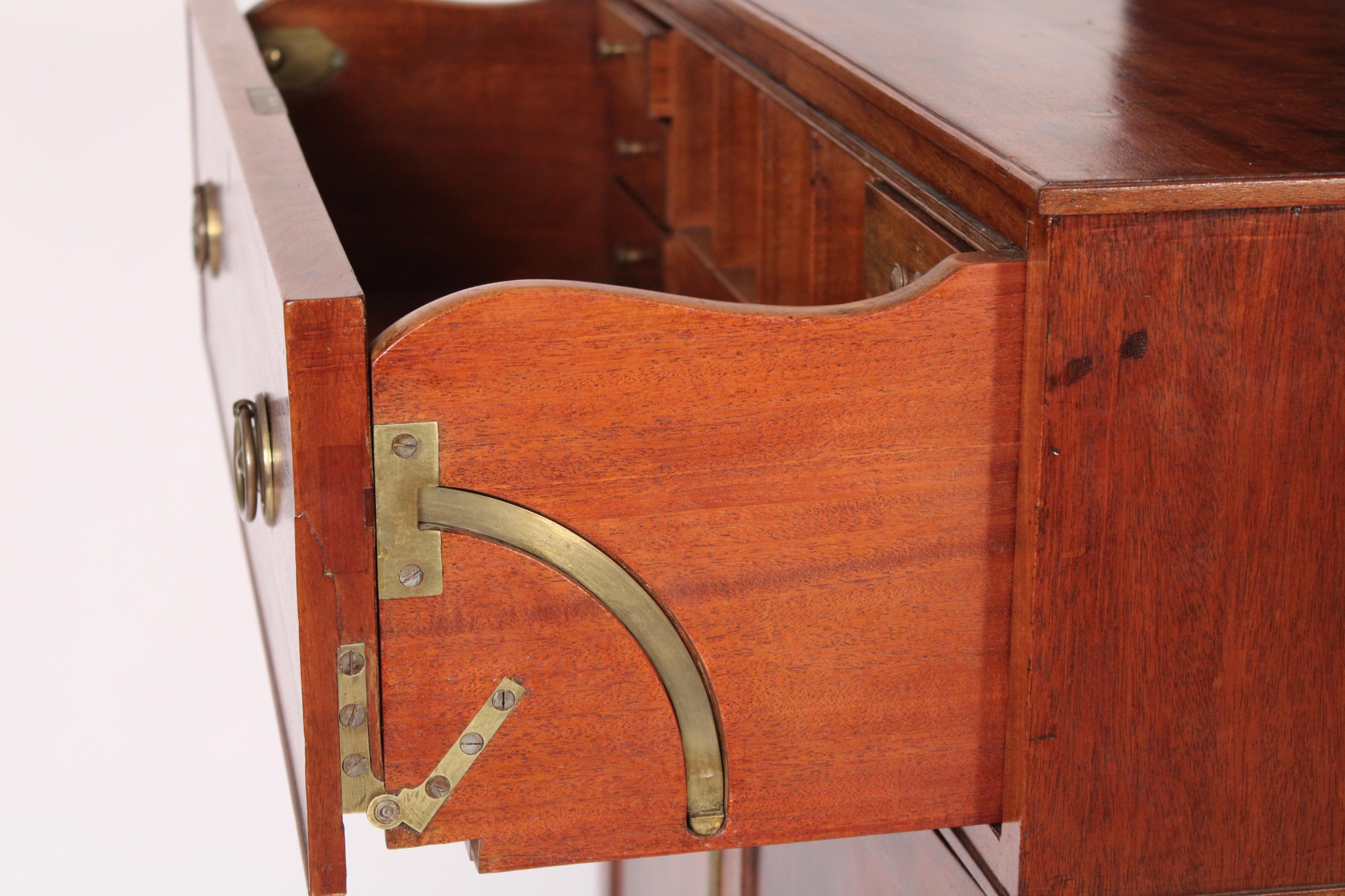 George III Mahogany Butlers Desk 2