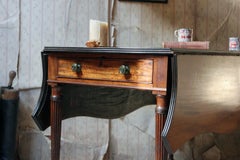 George III Mahogany Butterfly Pembroke Table, circa 1780-1790