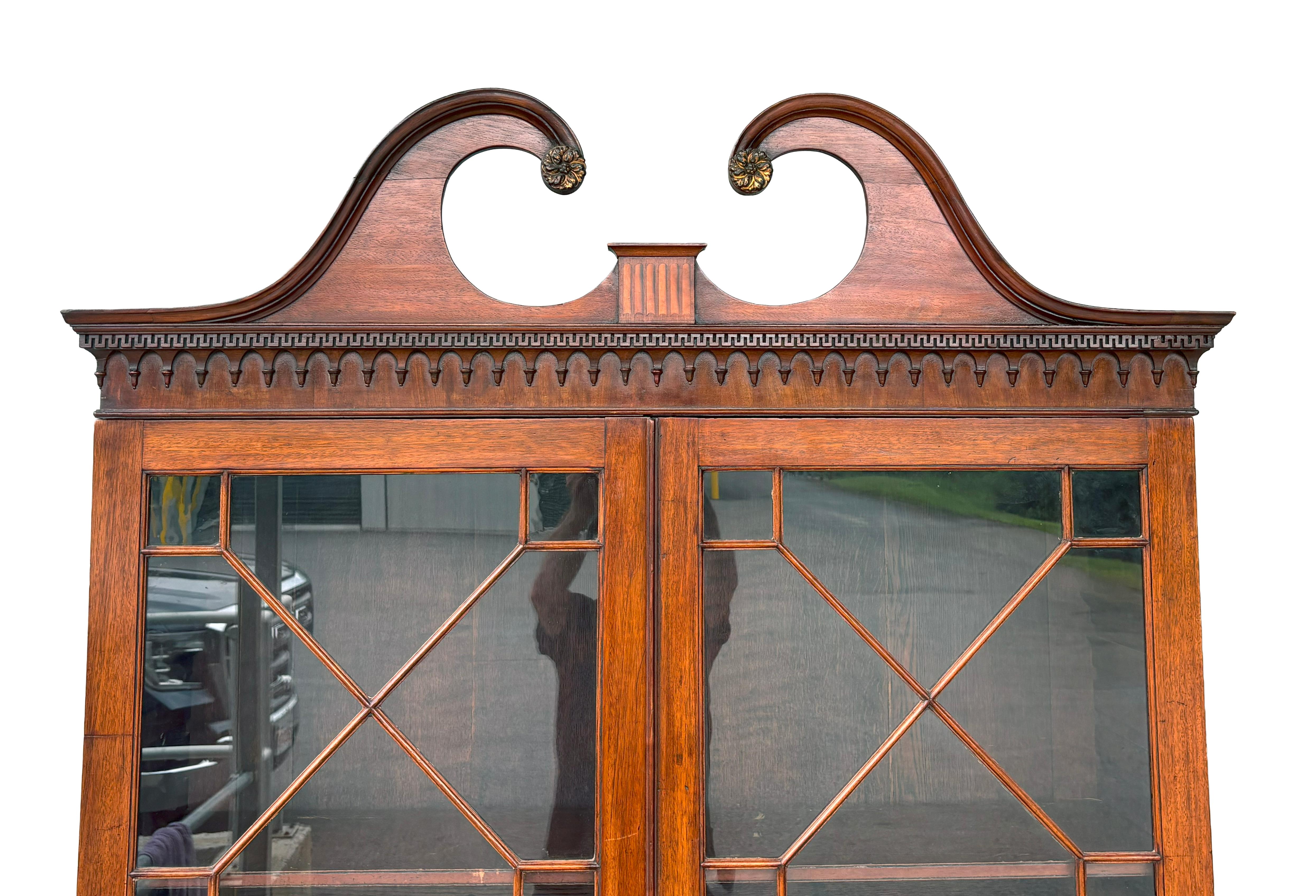 George III Mahogany Cabinet For Sale 3