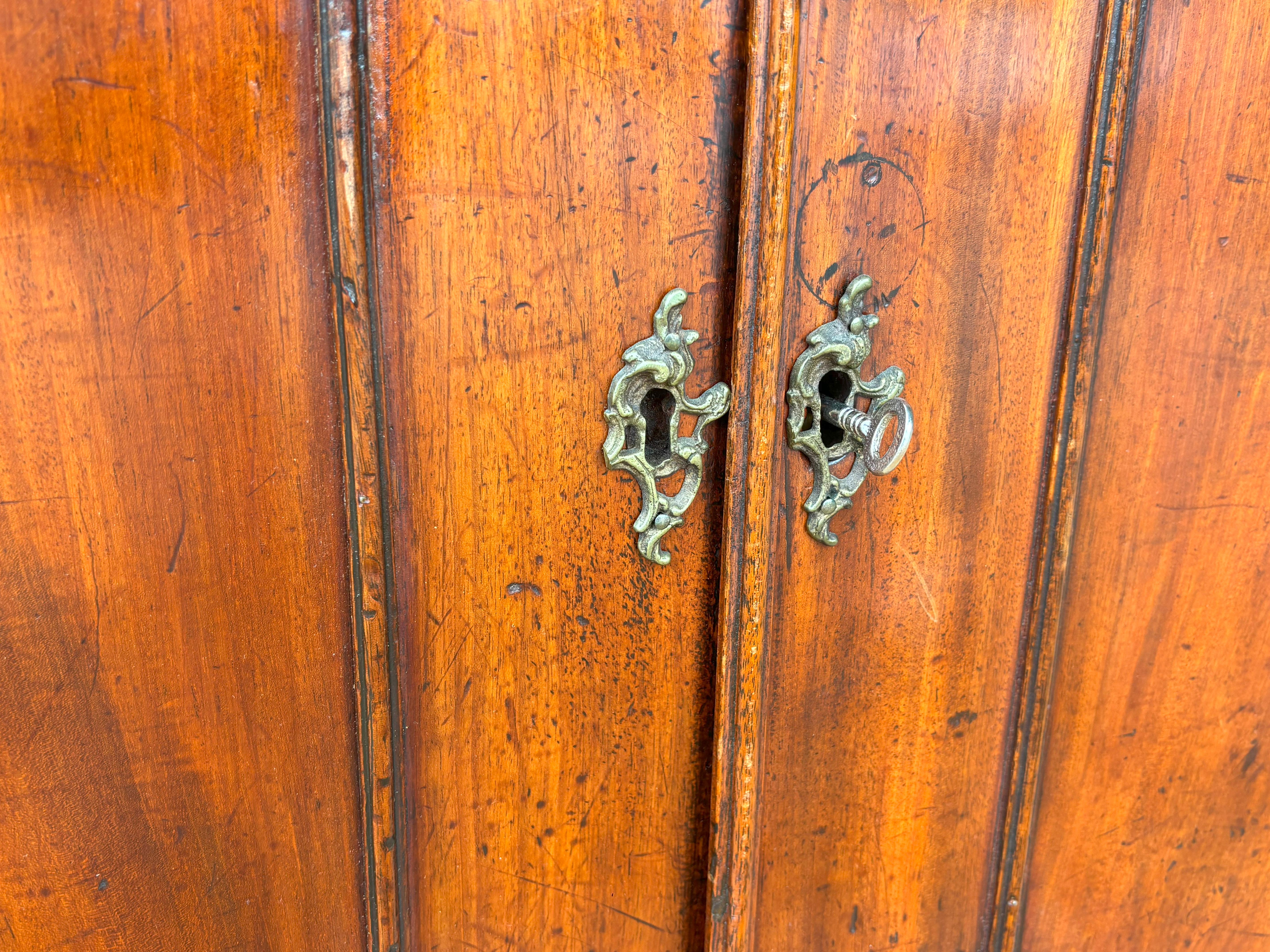 George III Mahogany Cabinet For Sale 5