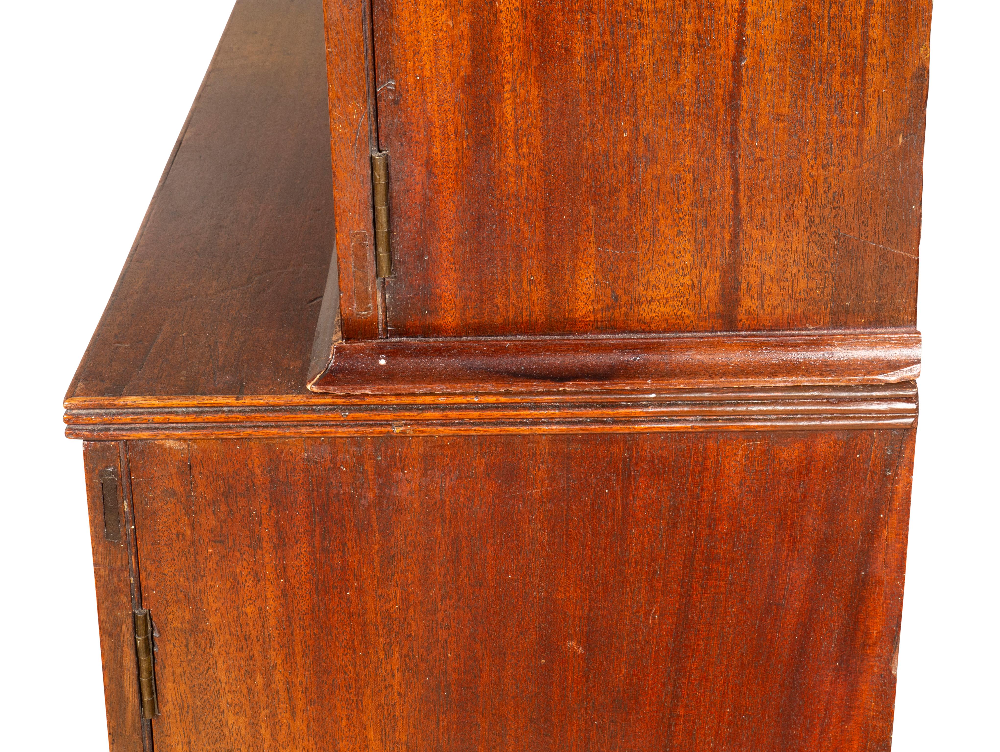 George III Mahogany Cabinet 12