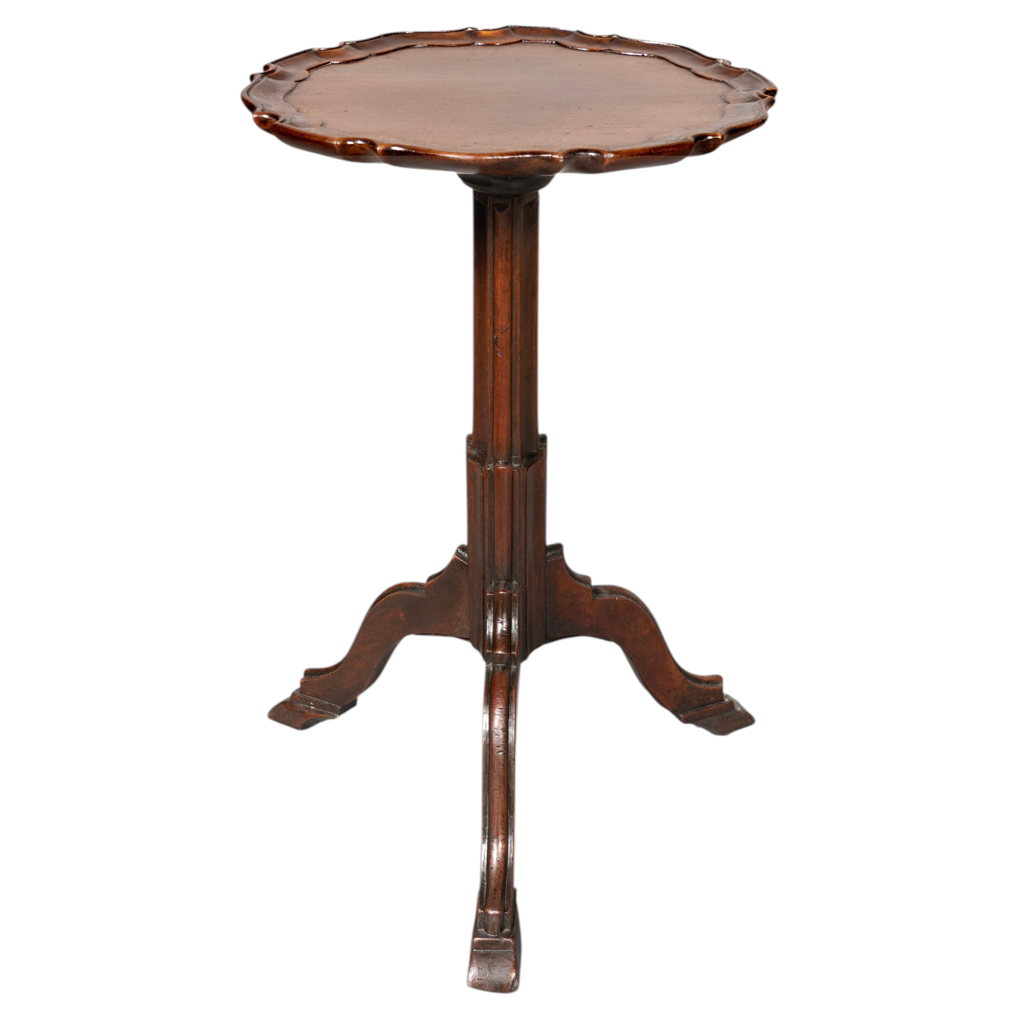 George III Mahogany Candlestand