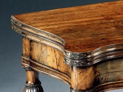 George III Mahogany Card Table