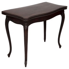 George III Mahogany Card Table