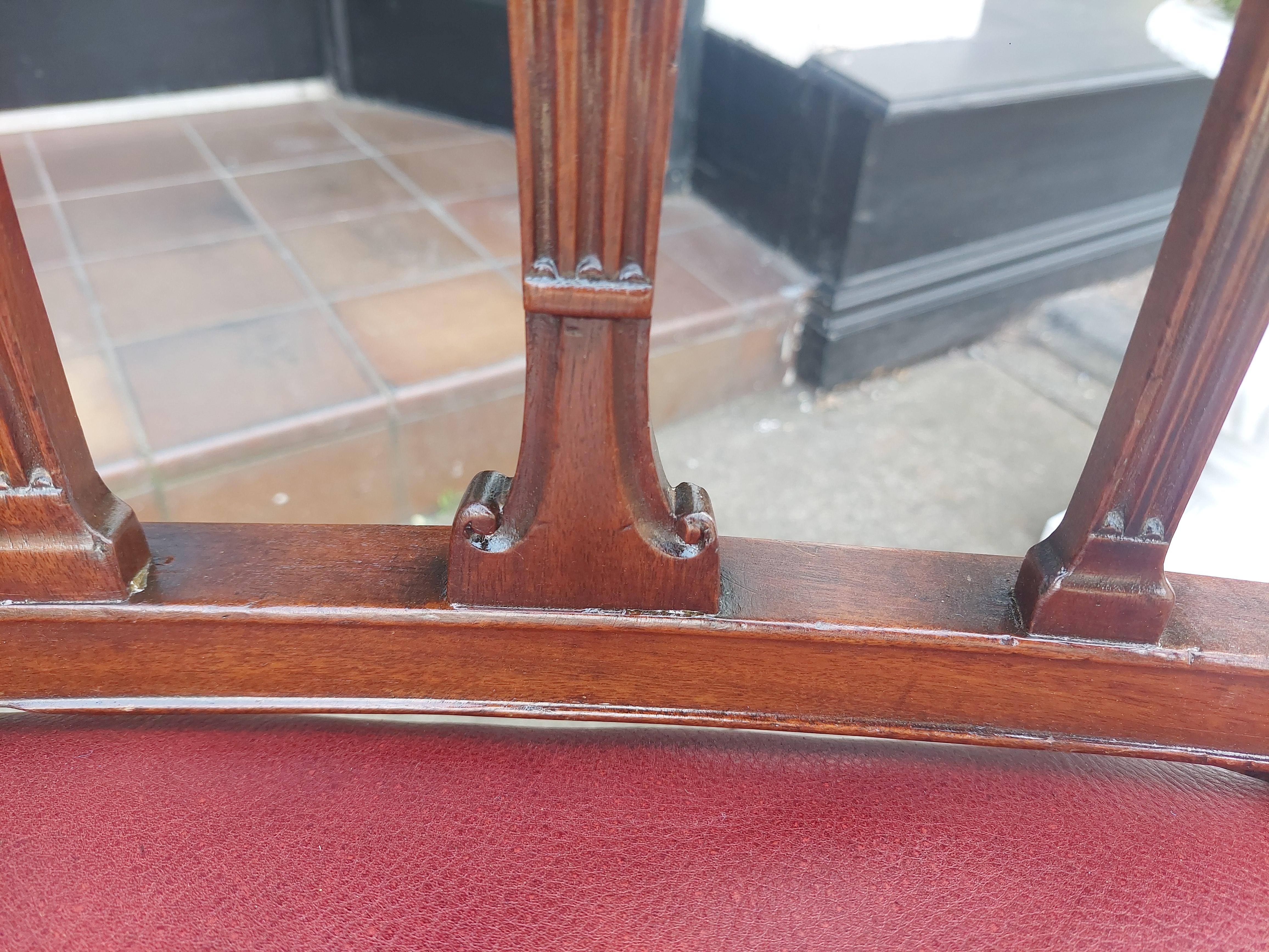 George III Mahogany Carver Chair For Sale 3