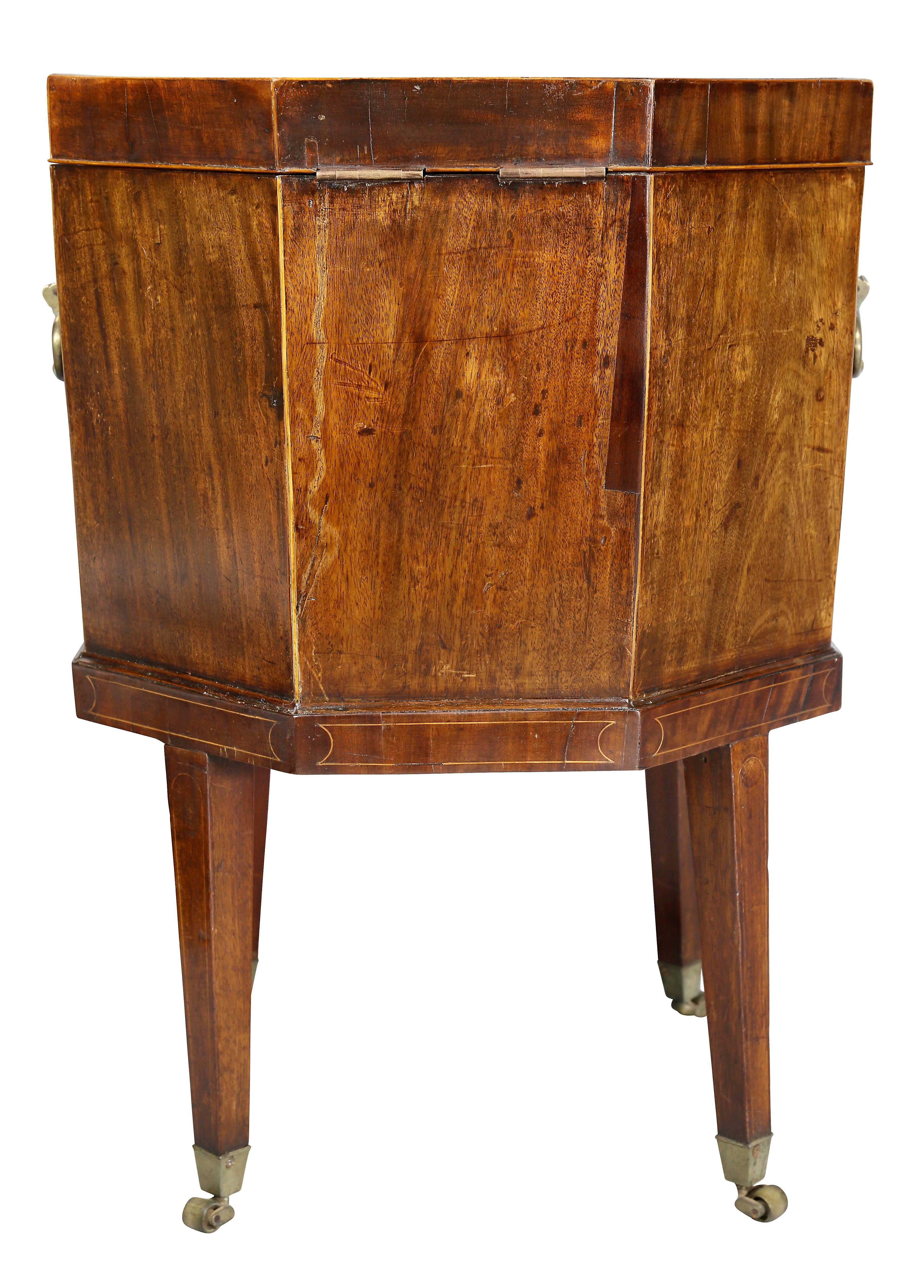 George III Mahogany Celleret 4