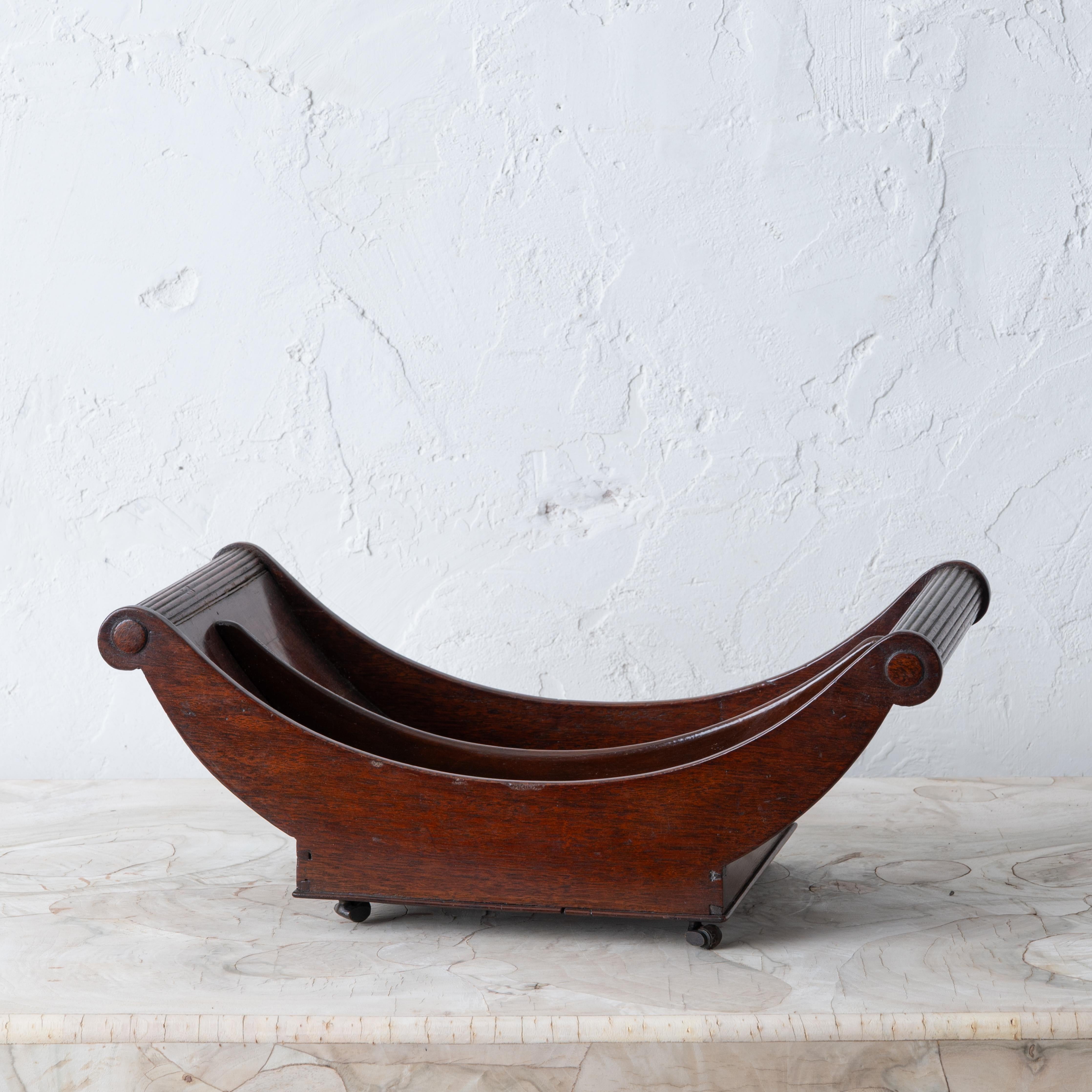 Posavasos de caoba Jorge III Desconocido en venta