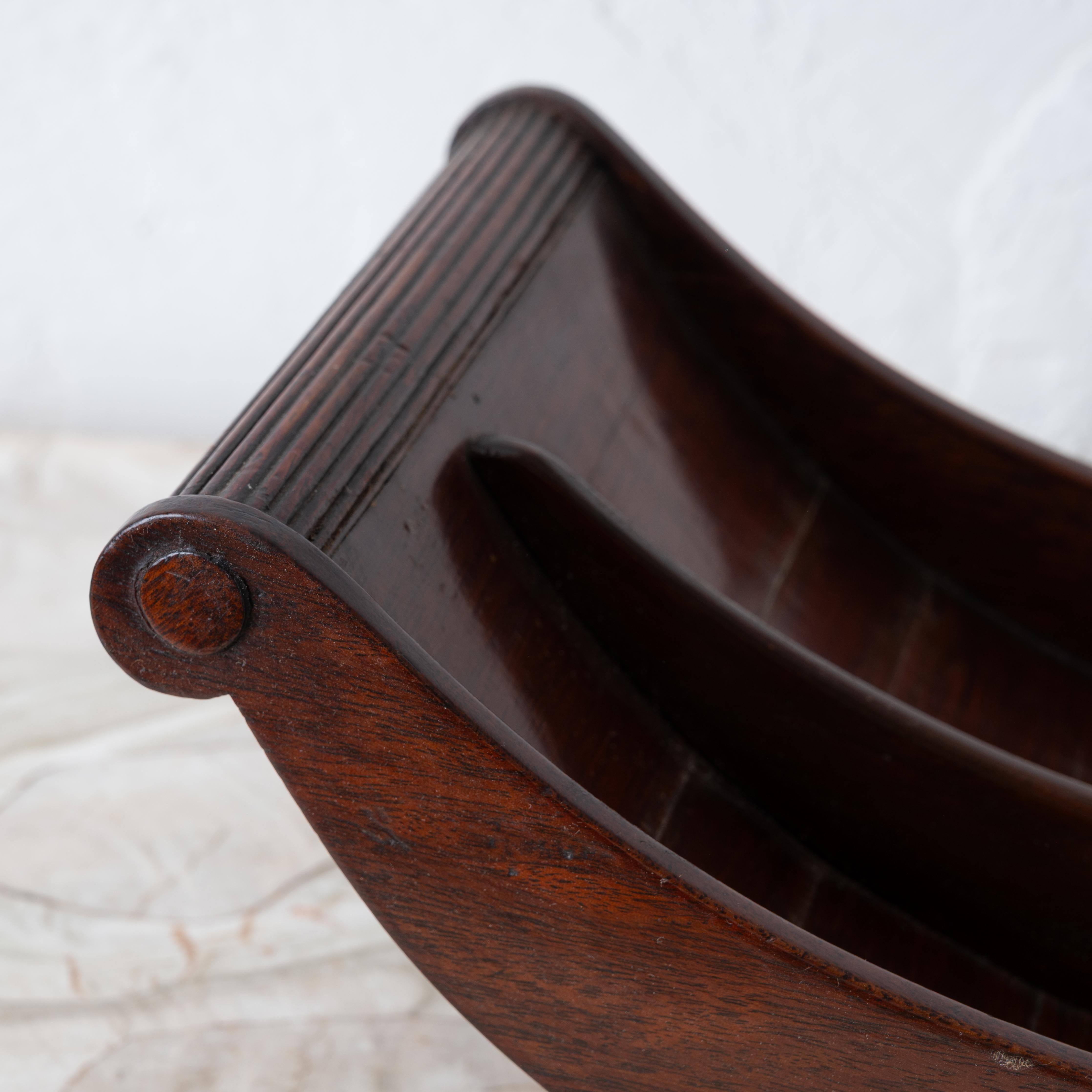 Posavasos de caoba Jorge III Caoba en venta