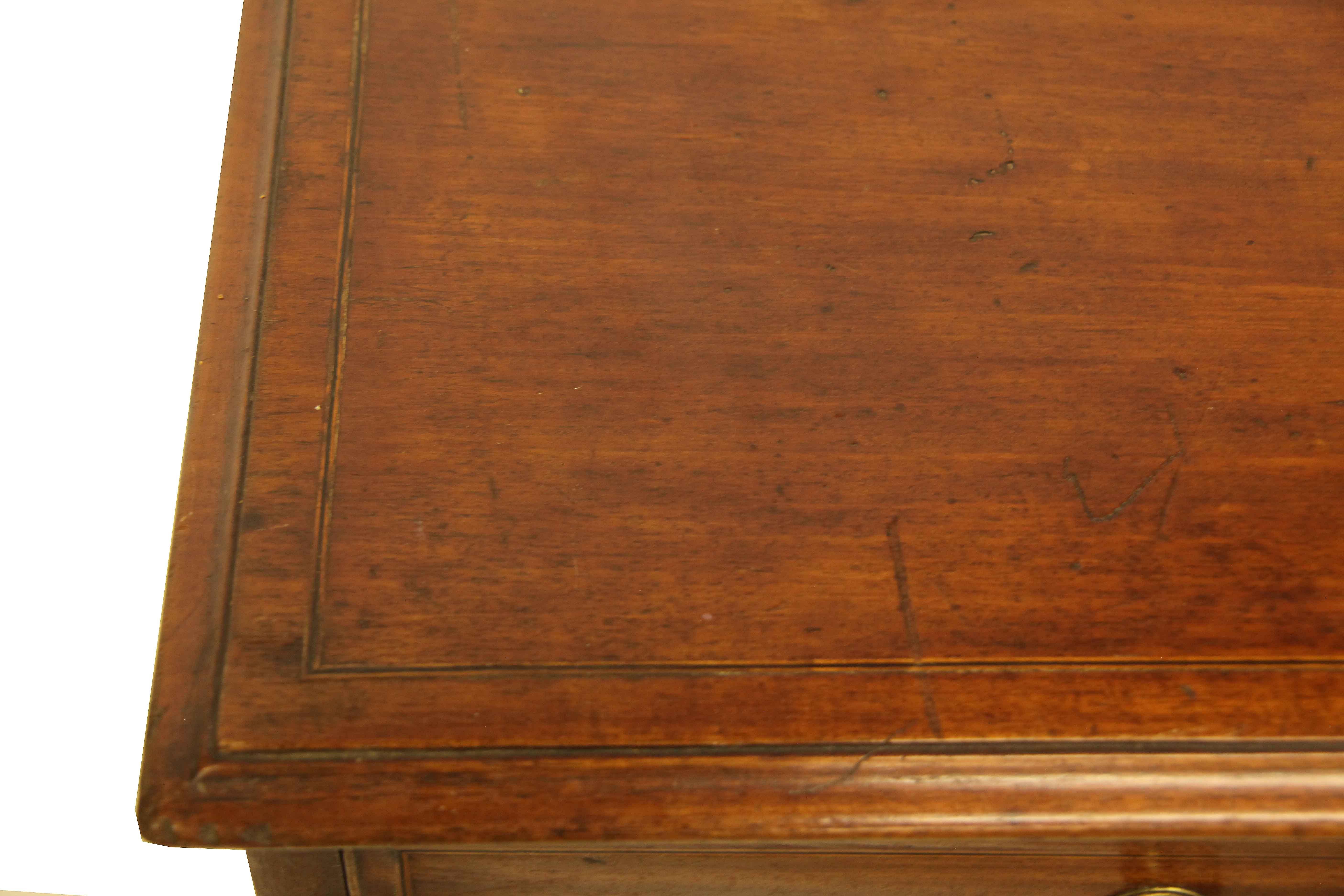 Brass George III Mahogany Chest For Sale