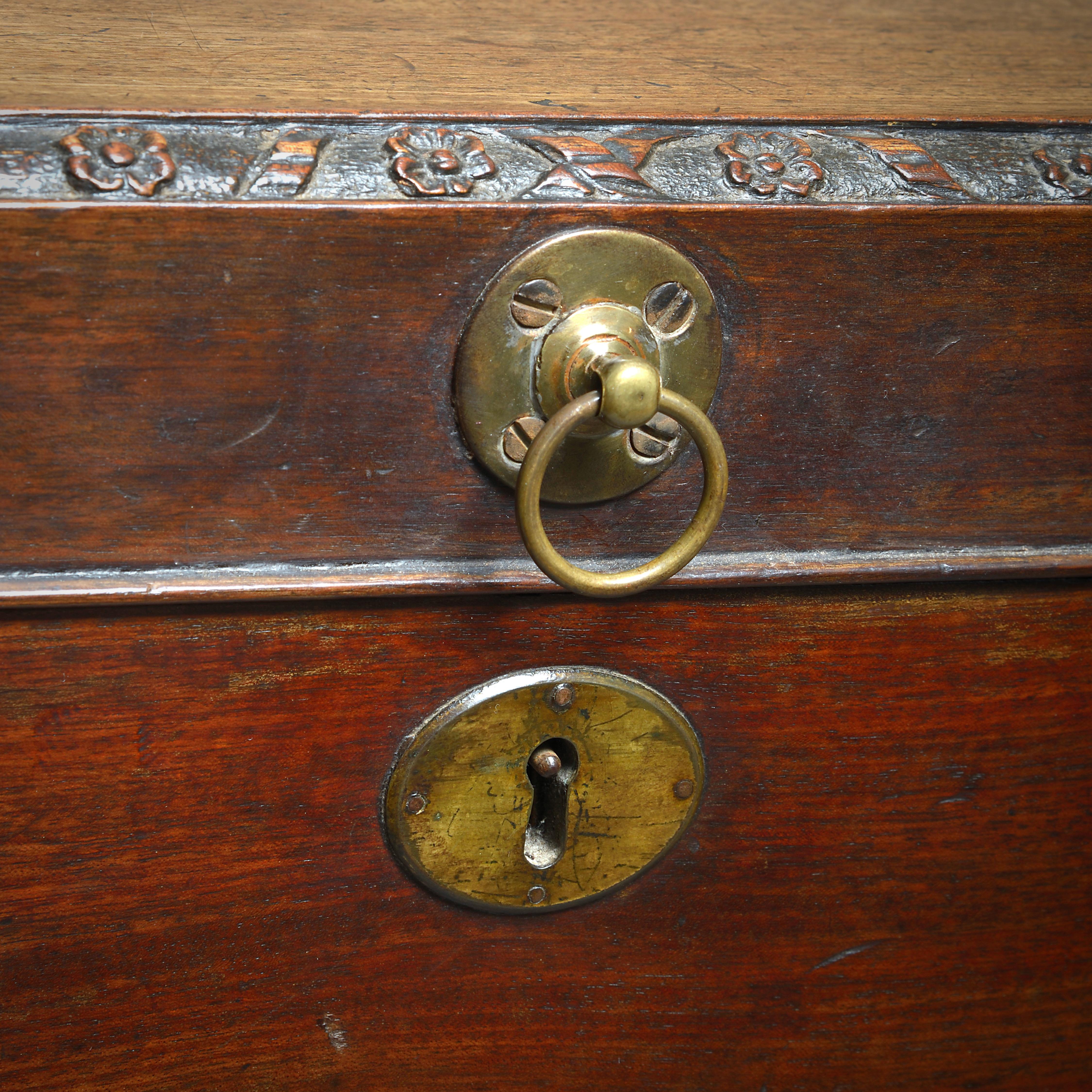 George III Mahogany Chest For Sale 2