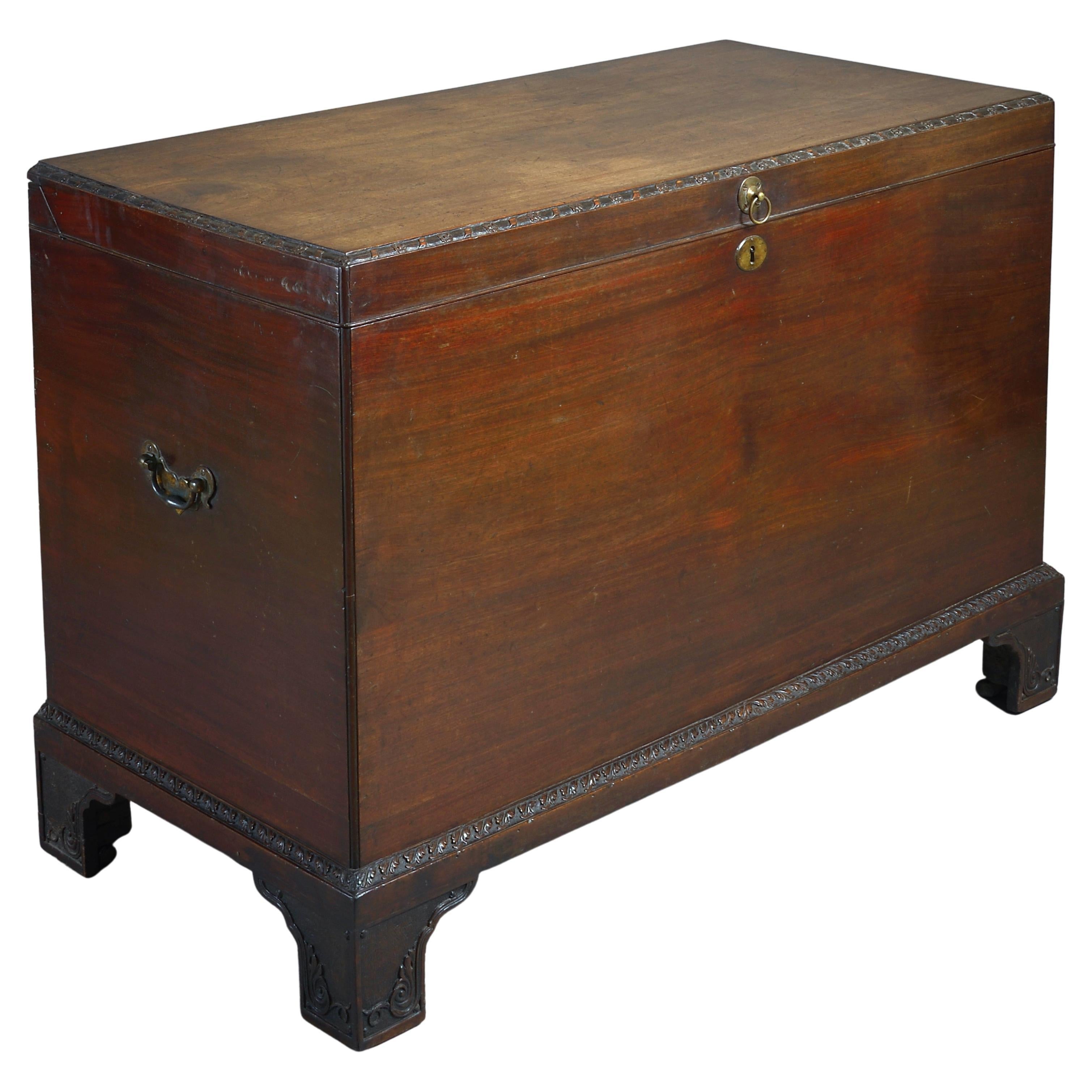 George III Mahogany Chest For Sale