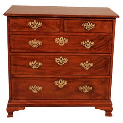 George III Mahogany Chest Of Drawers - 18th Century