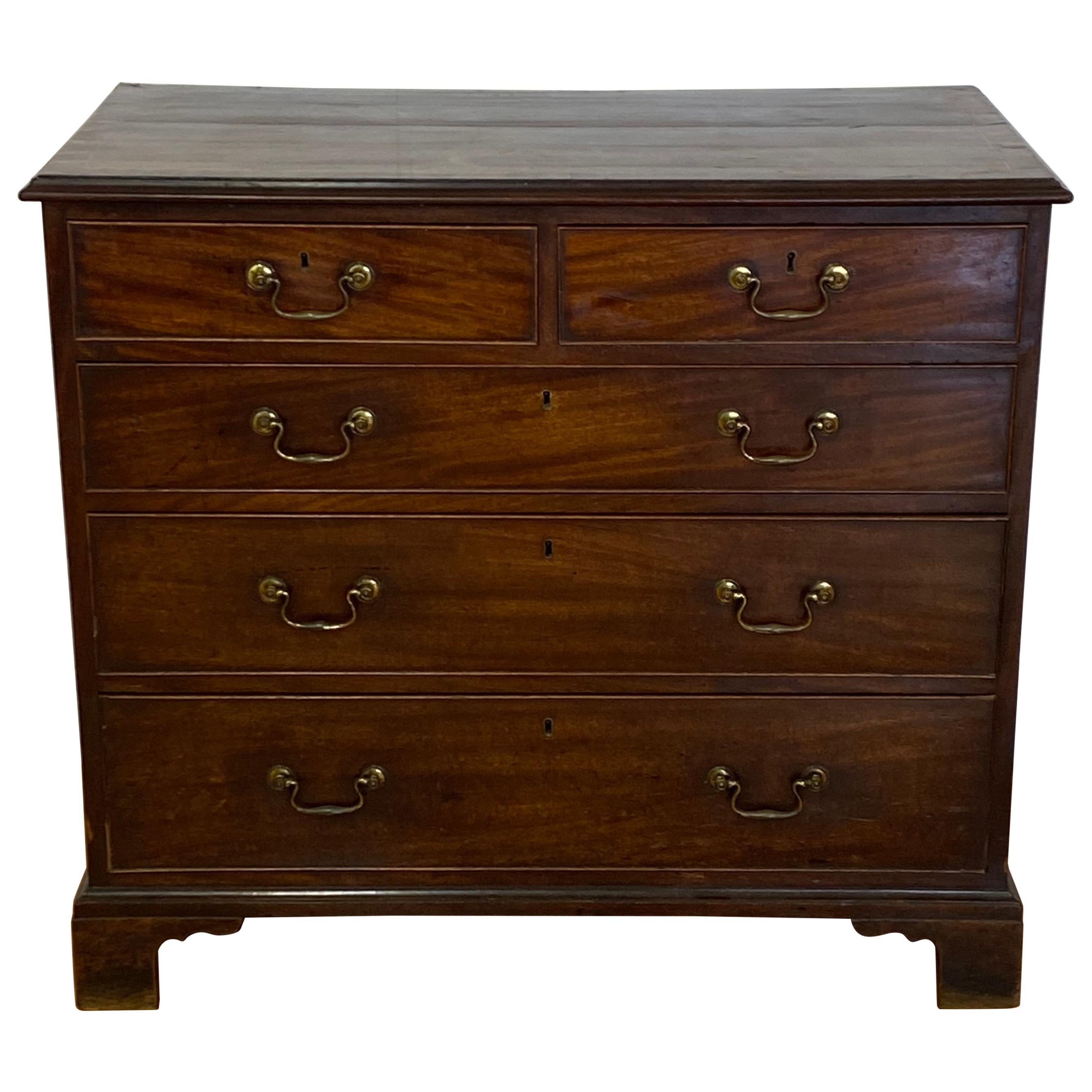 George III Mahogany Chest of Drawers, C.1790