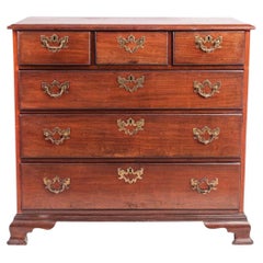 Antique George III Mahogany Chest of Drawers, Dumfries House Type, circa 1770
