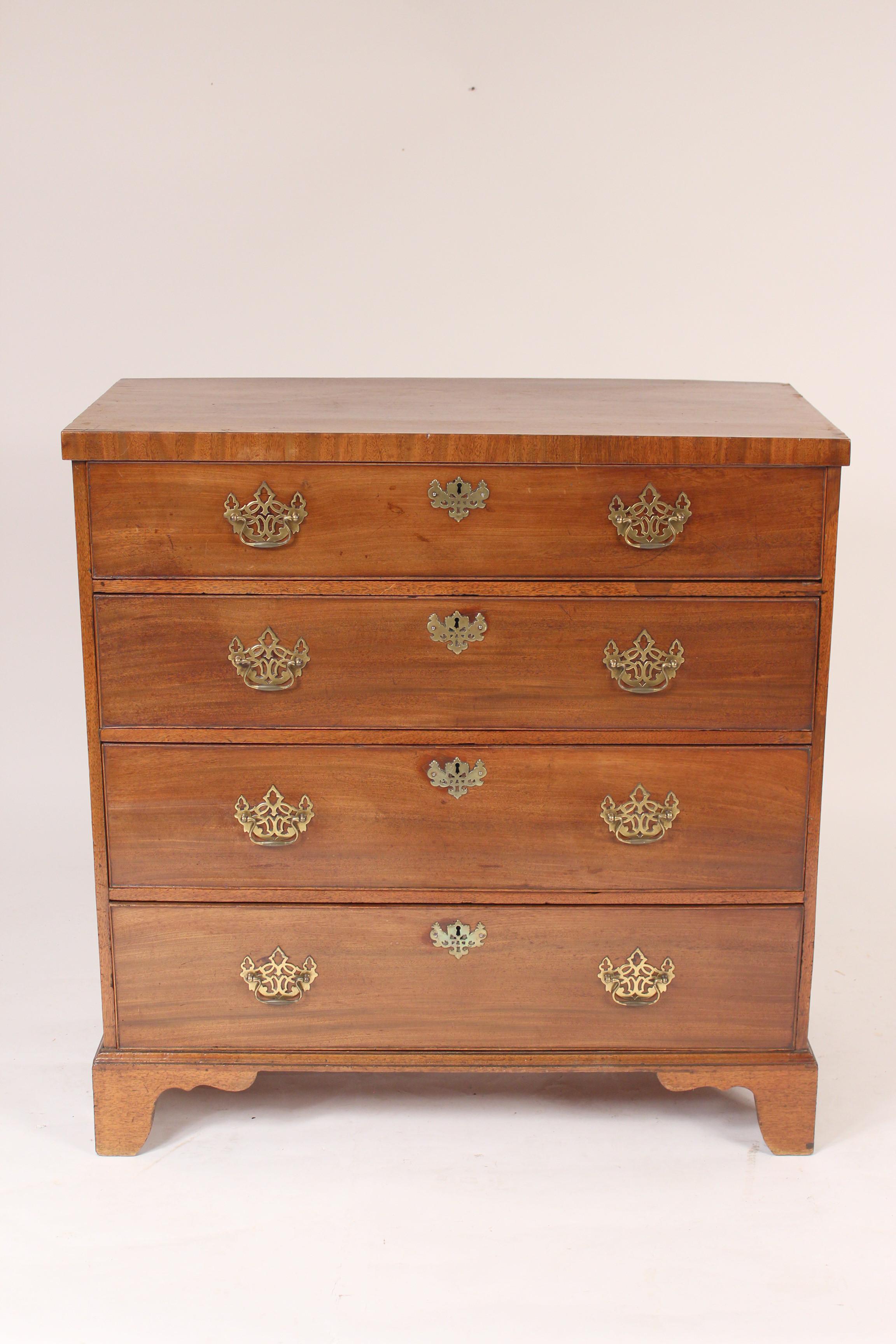 English George III Mahogany Chest of Drawers