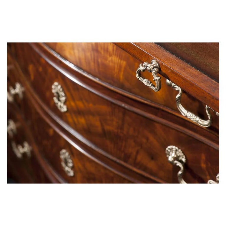 Wood George III Mahogany Chest of Drawers For Sale
