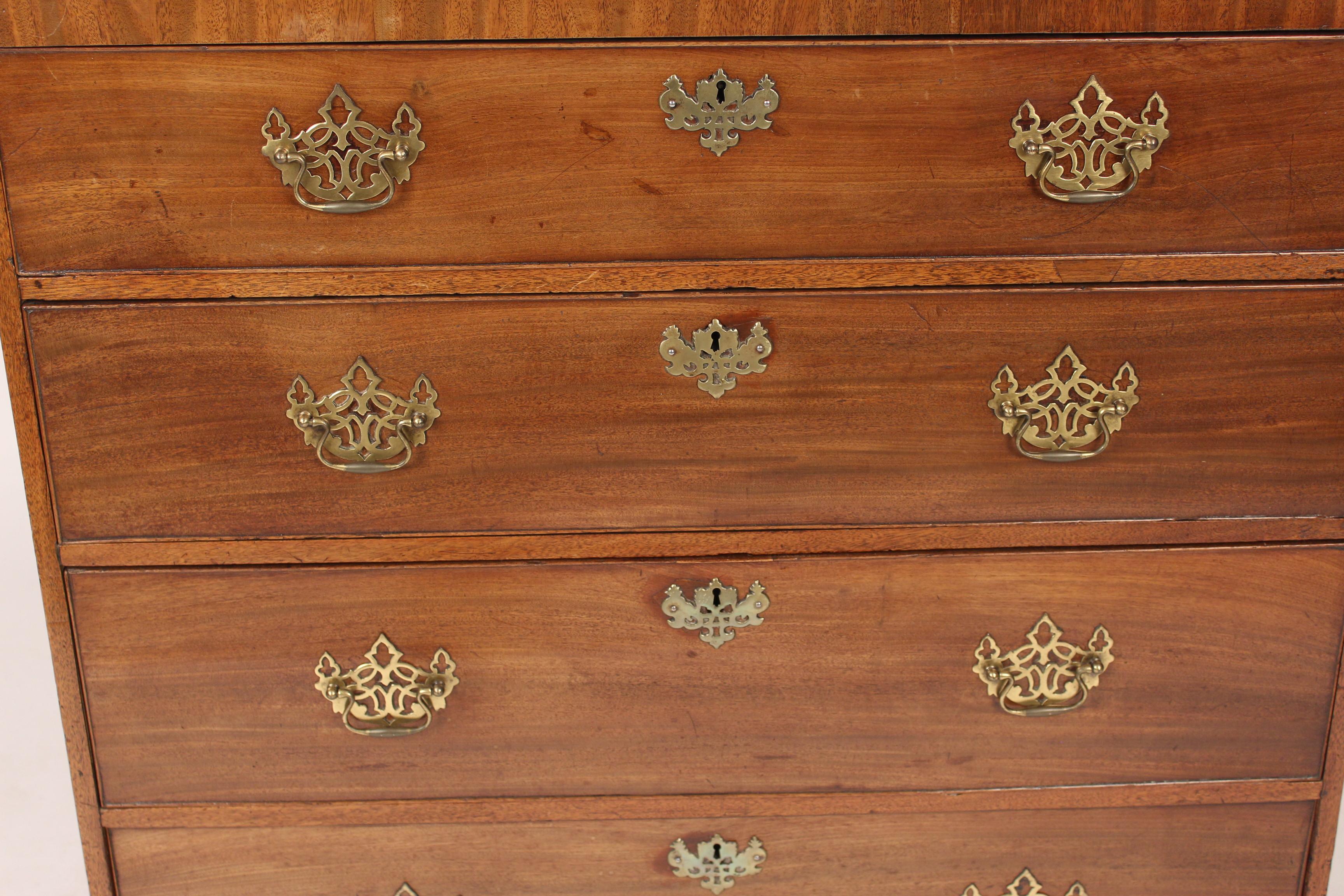George III Mahogany Chest of Drawers 1