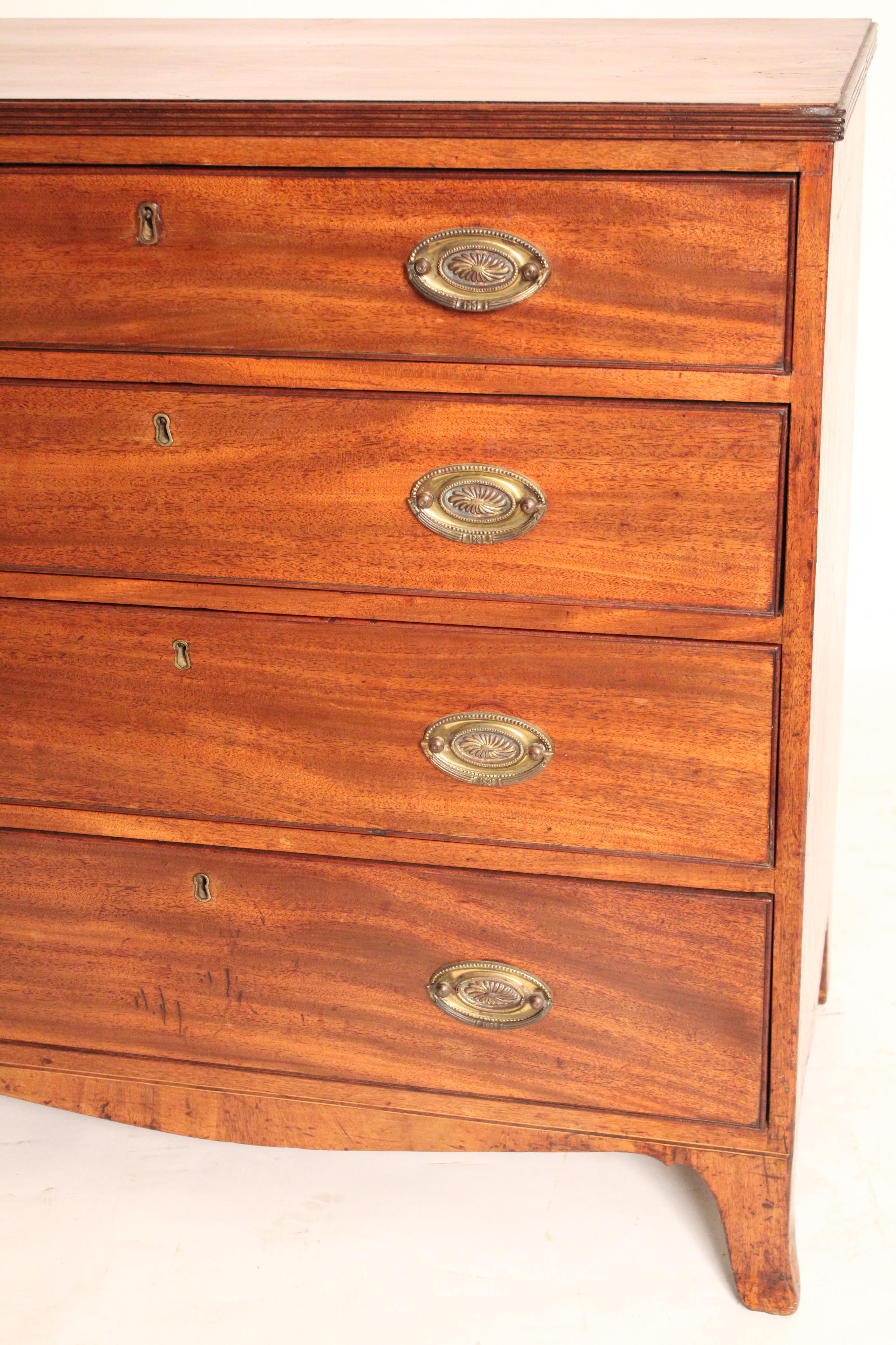 George III Mahogany Chest of Drawers 1