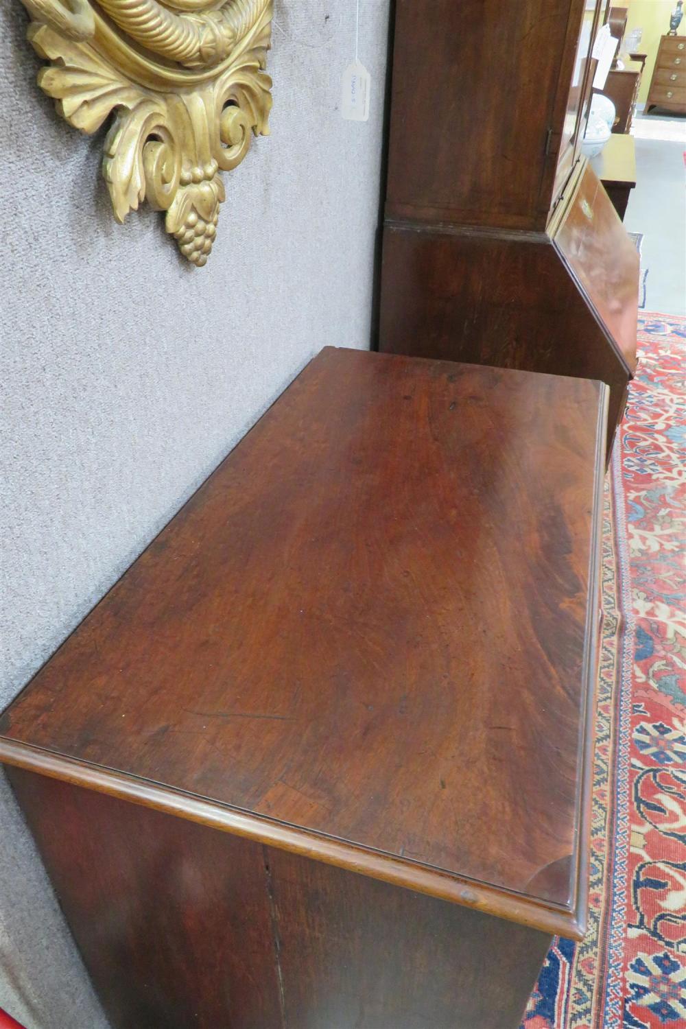 George III Mahogany Chest of Drawers, Two over Three Drawers, Circa 1820 For Sale 1
