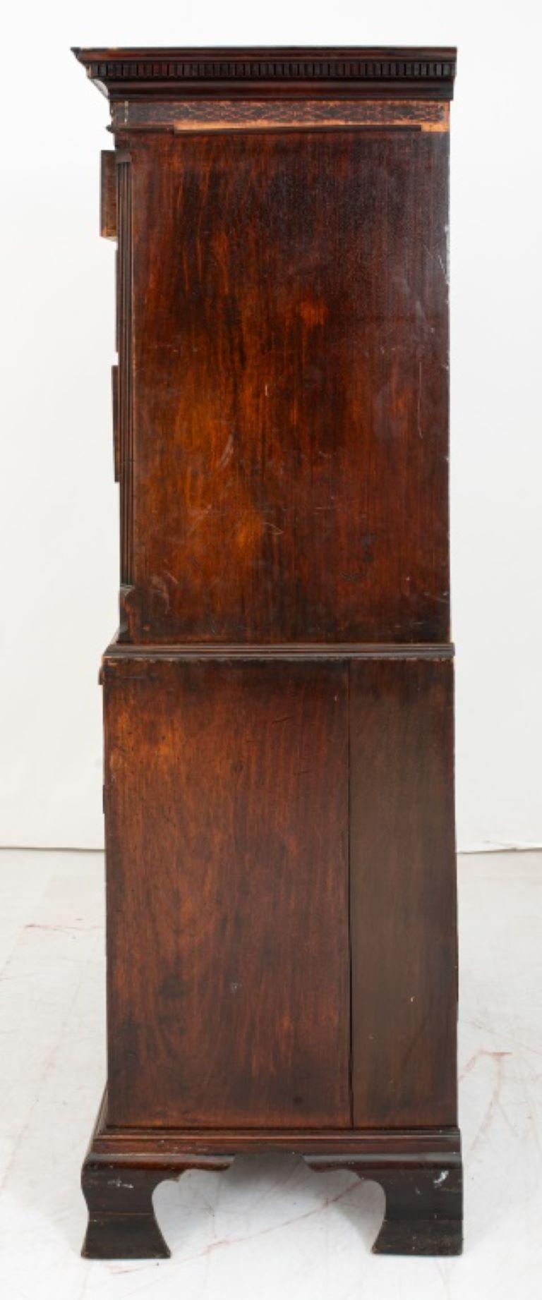 George III Mahogany Chest on Chest, 18th C For Sale 5