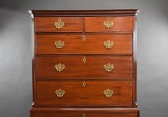George III Mahogany Chest on Chest