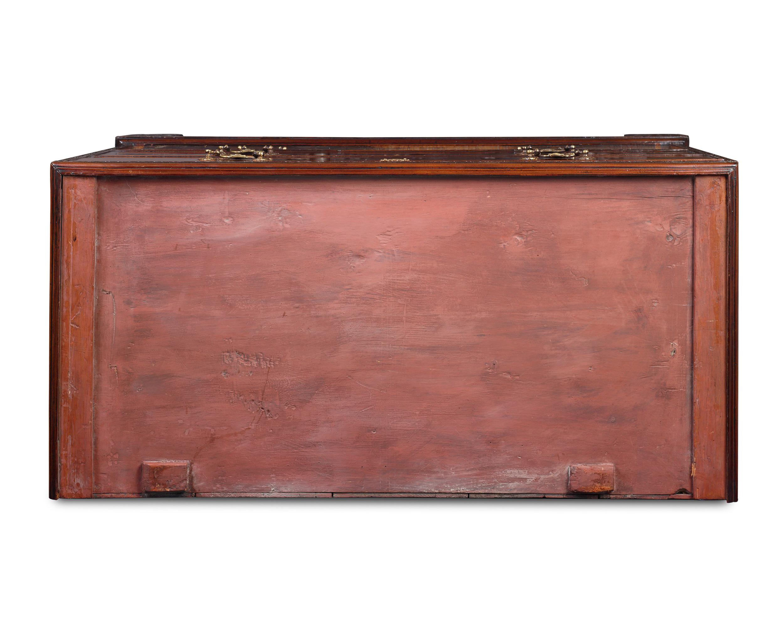 18th Century and Earlier George III Mahogany Chest on Chest