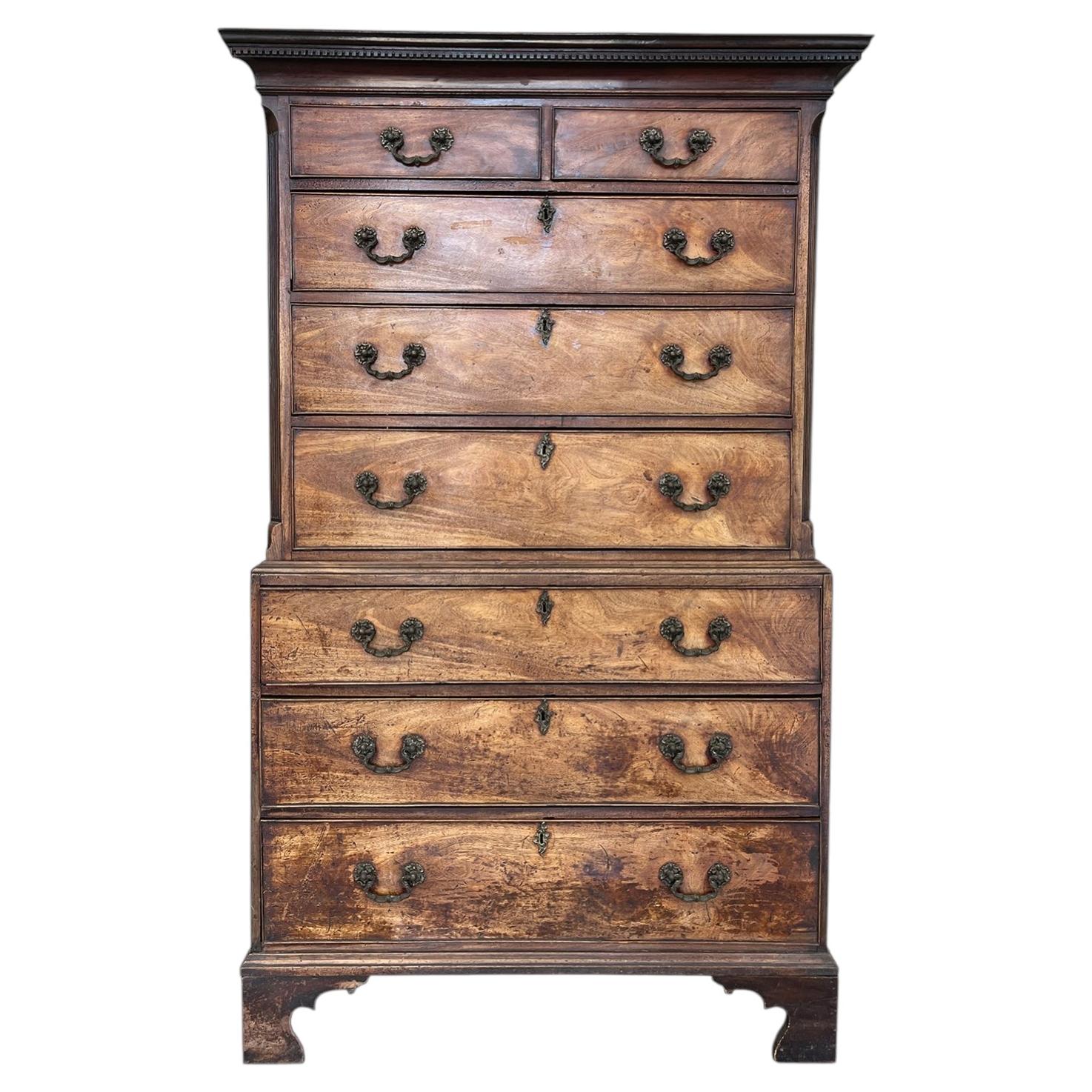 Coffre en acajou George III en vente