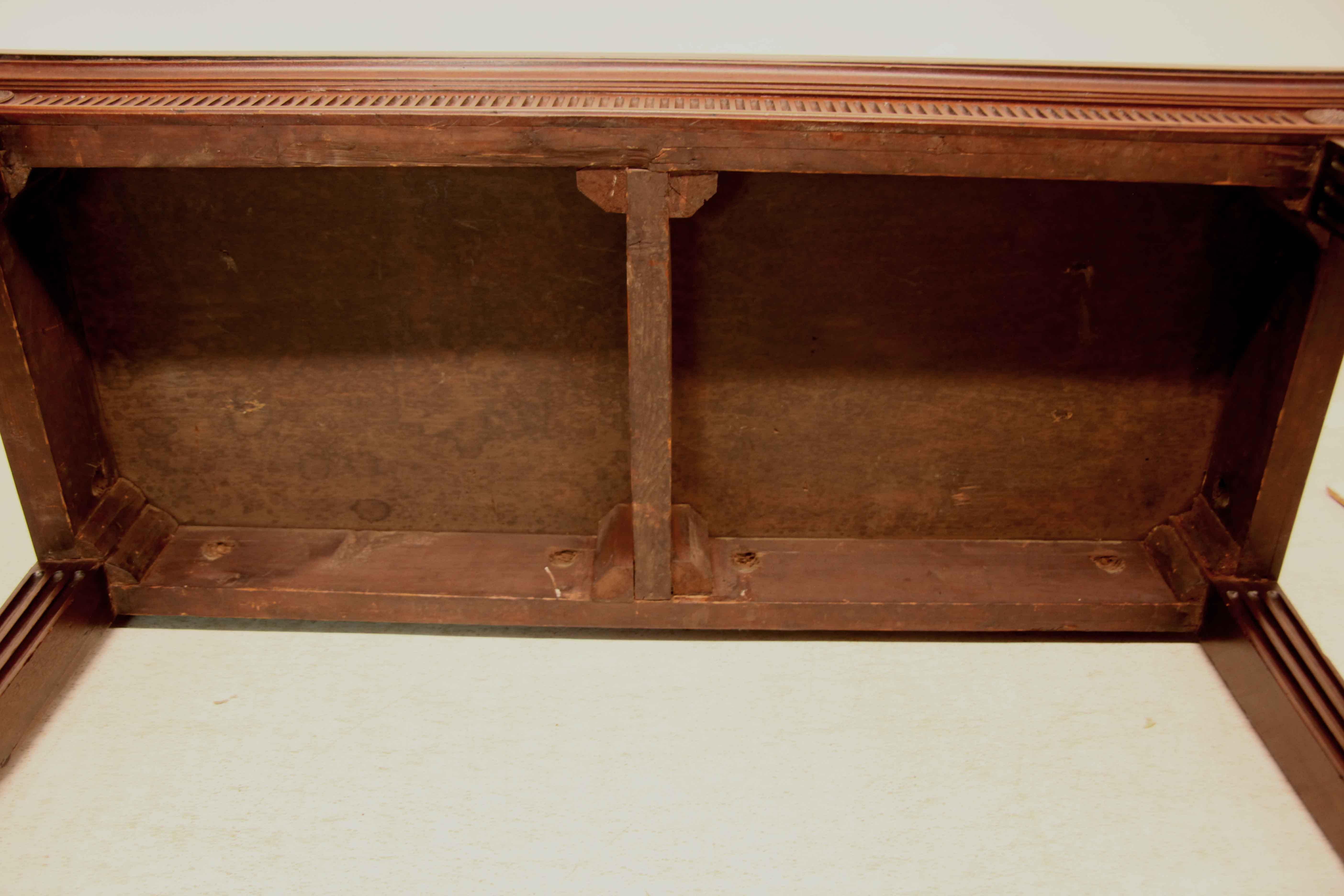 George III Mahogany Console Table For Sale 6