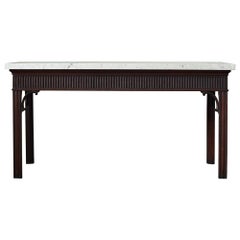 George III Mahogany Console Table