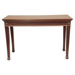 Antique George III Mahogany Console Table