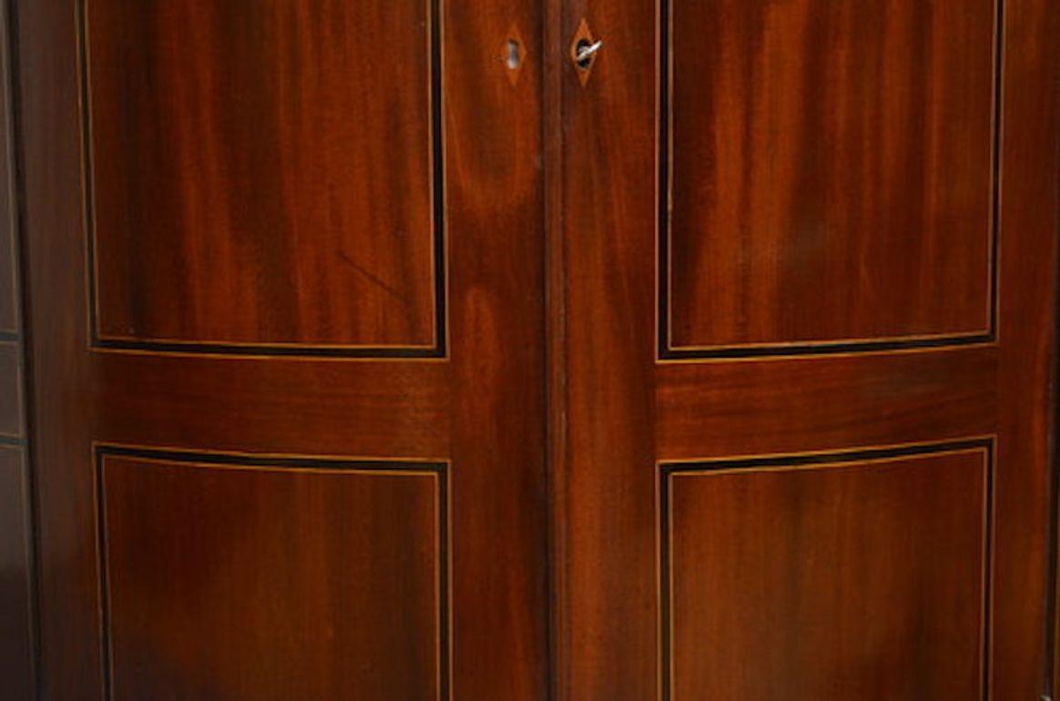 XIX secolo Credenza angolare in mogano di Giorgio III in vendita