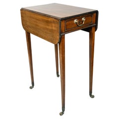 George III Mahogany Diminutive Pembroke Table