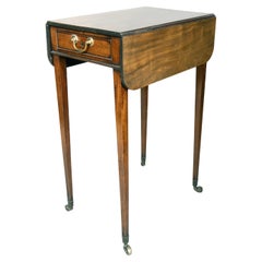 George III Mahogany Diminutive Pembroke Table
