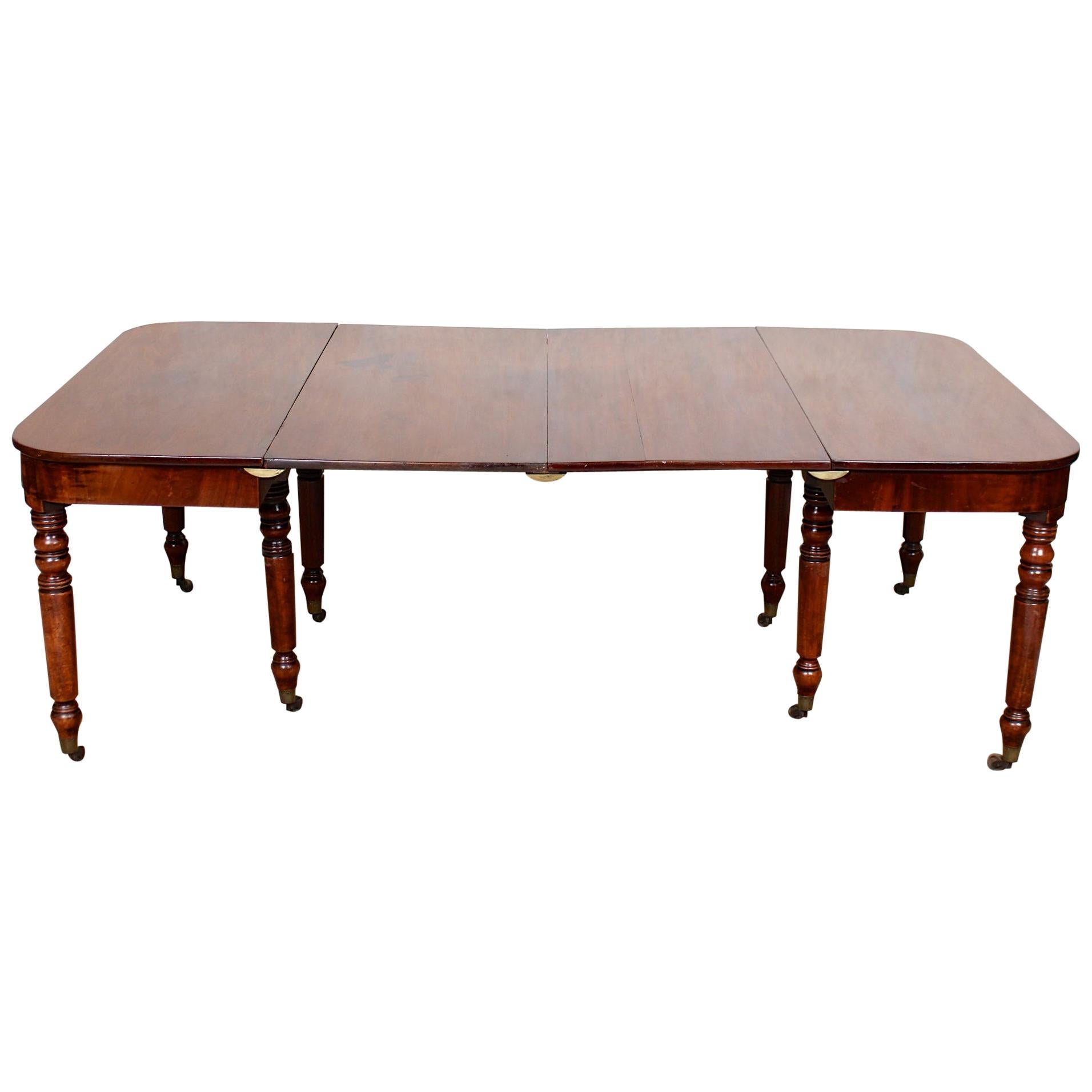 George III Mahogany Dining Table, circa 1790 For Sale