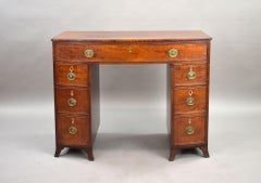 George III Mahogany Dressing Table