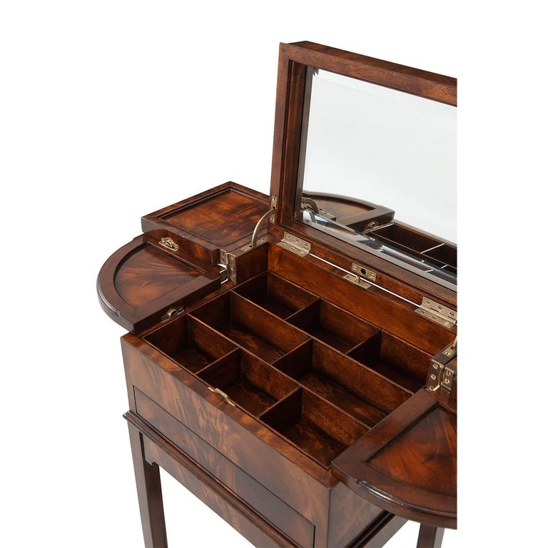 George III Mahogany Dressing Table For Sale 1