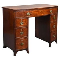 Table de toilette en acajou George III
