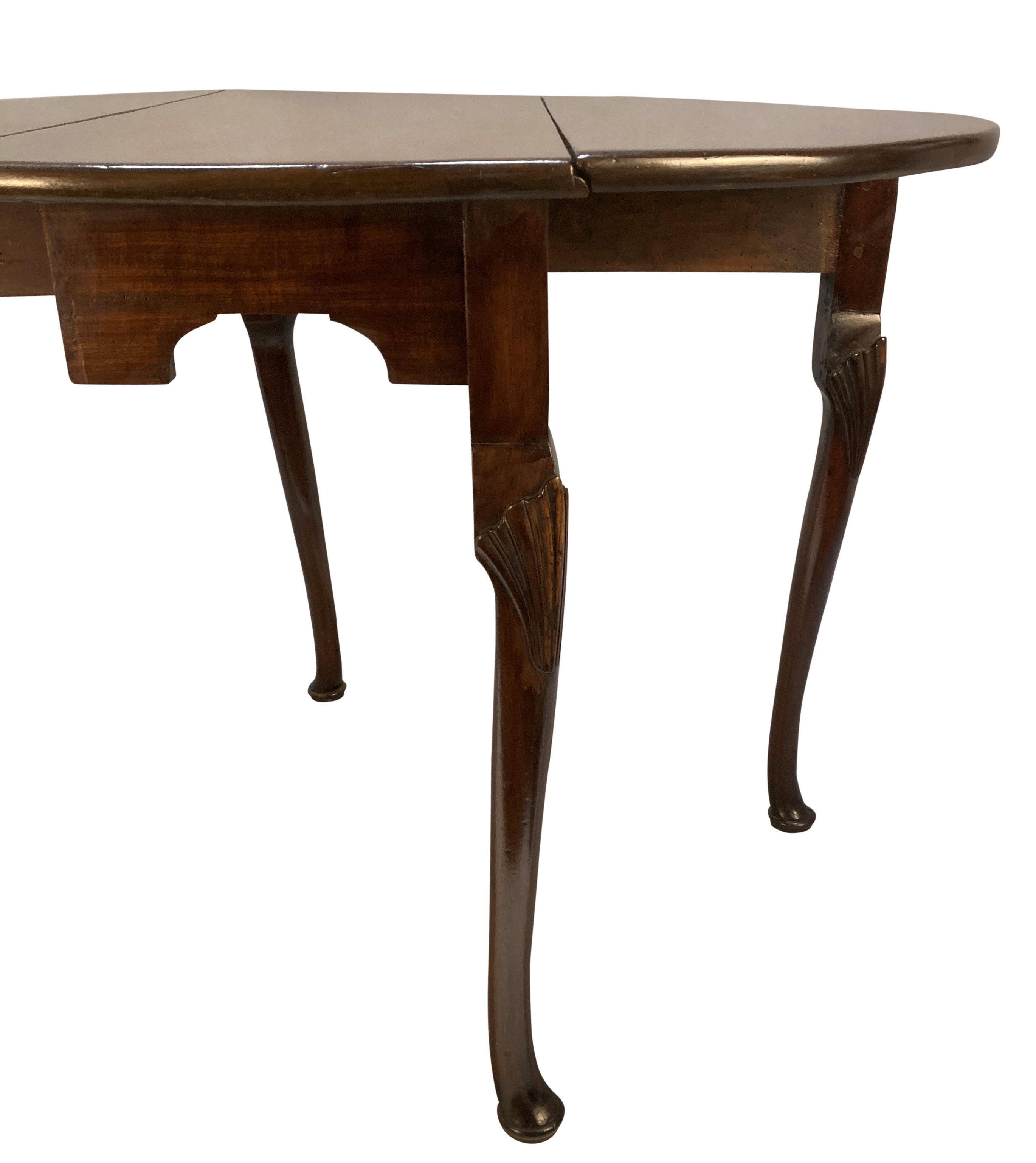 George III Mahogany Drop Leaf Table In condizioni buone in vendita a Kent, Dover