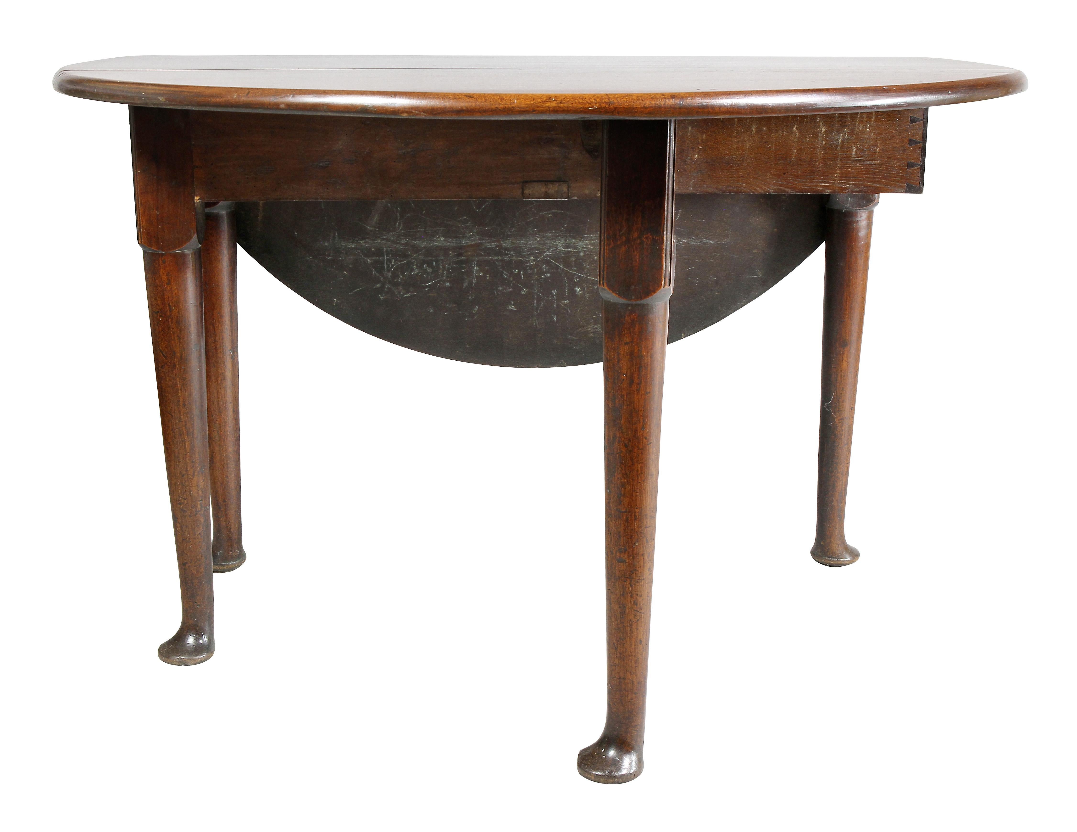 George III Mahogany Drop Leaf Table 1