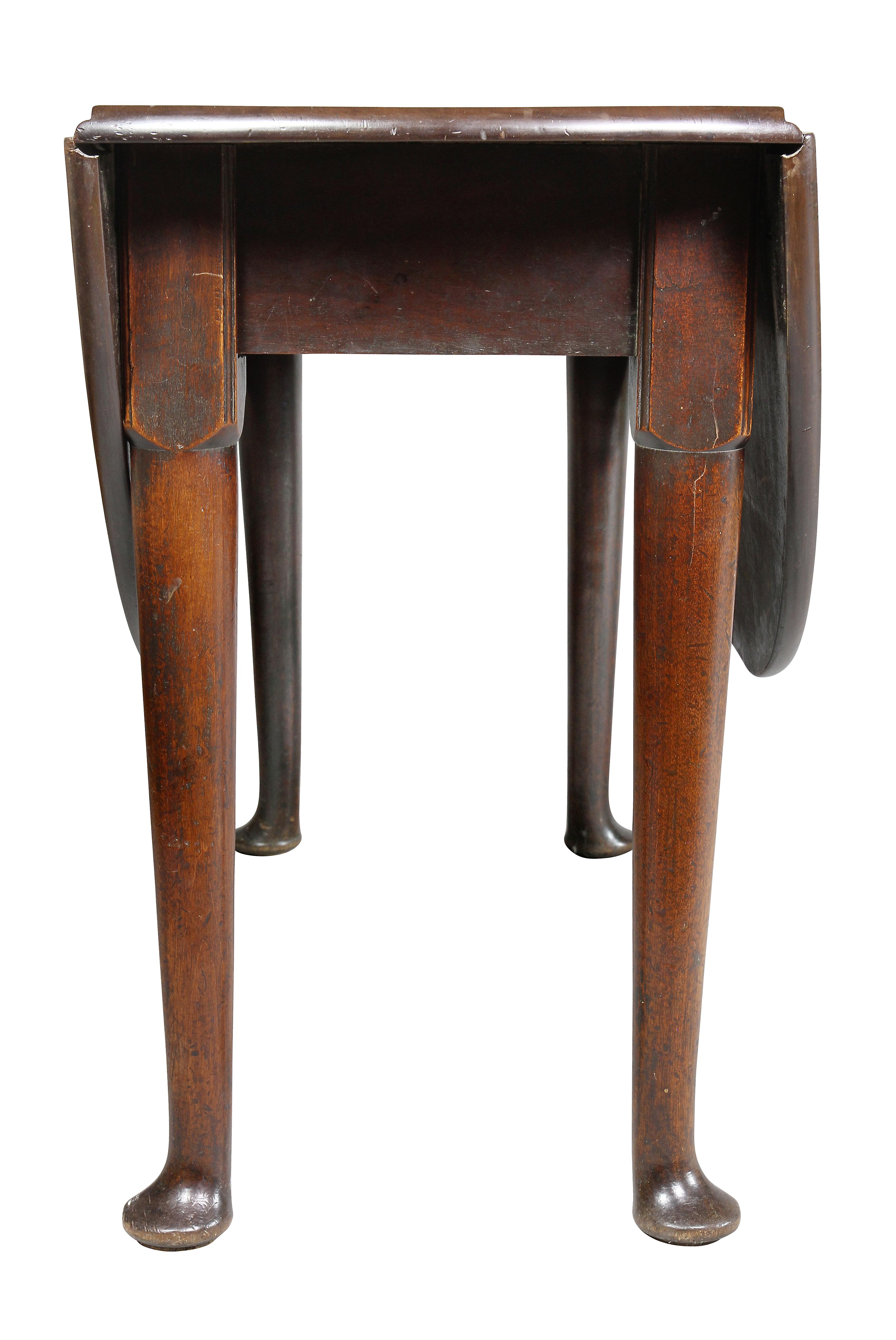 George III Mahogany Drop Leaf Table 3