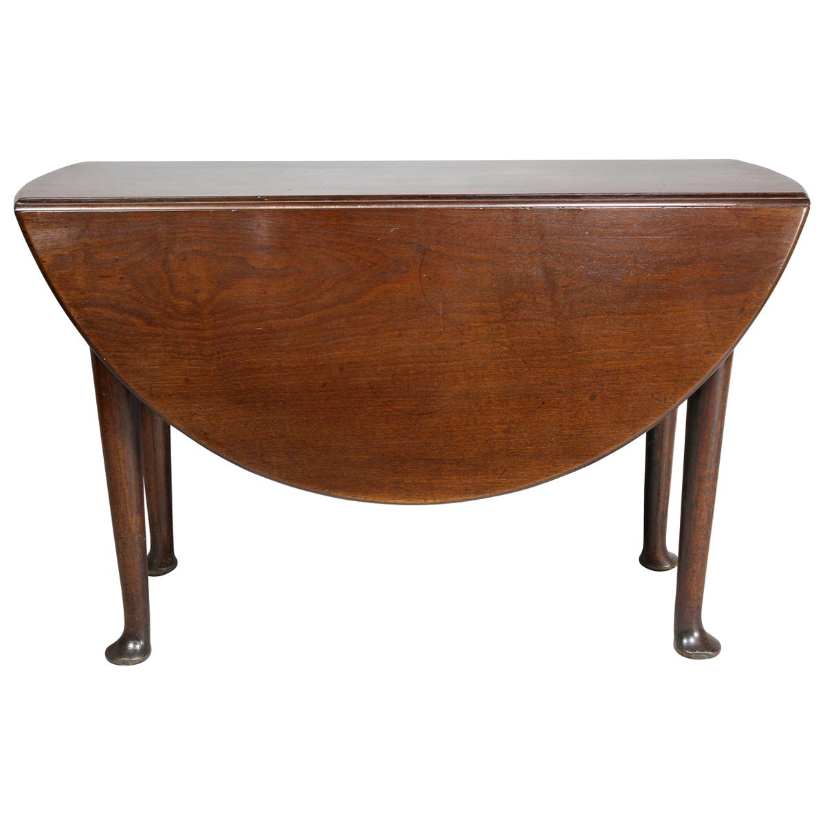 George III Mahogany Drop Leaf Table