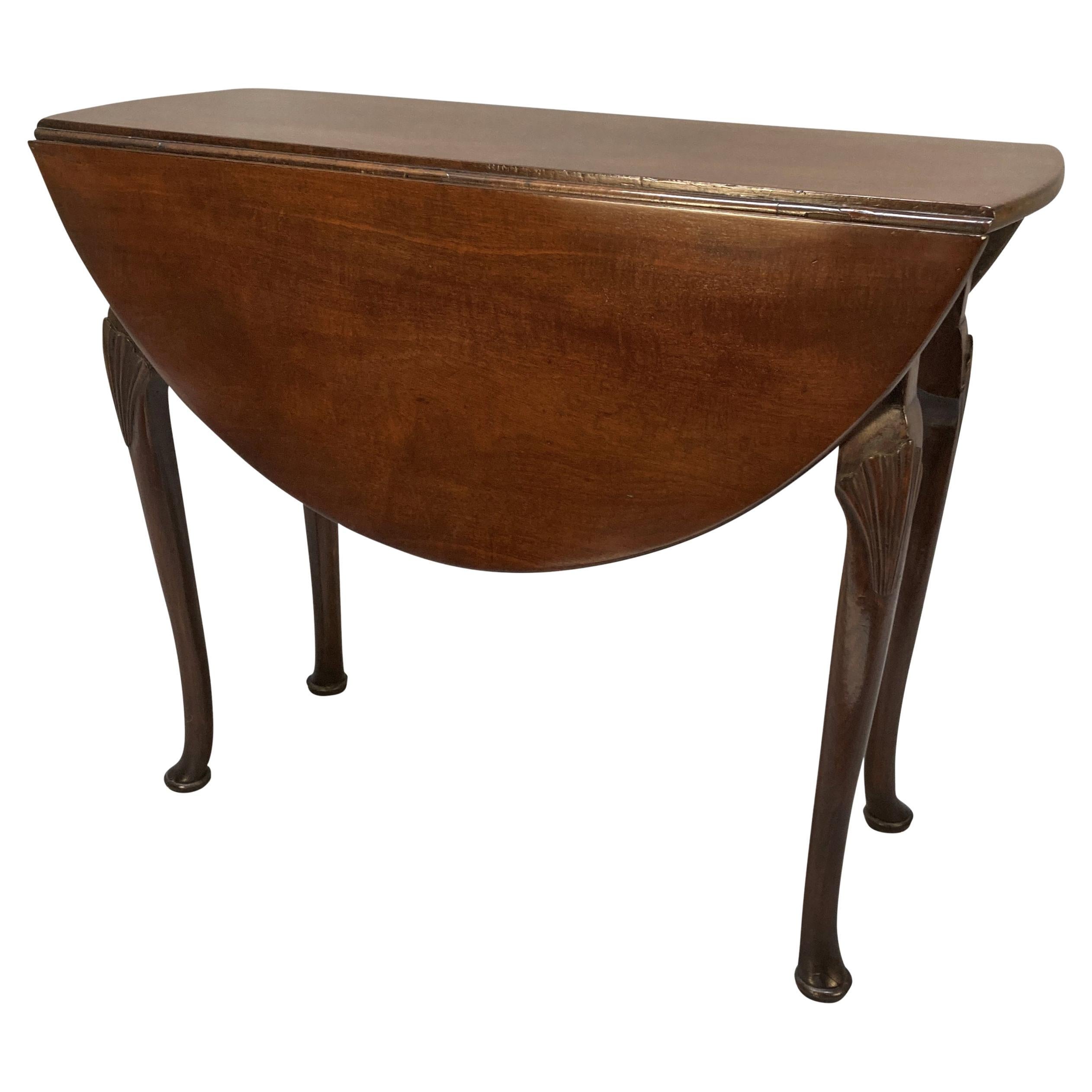 George III Mahogany Drop Leaf Table