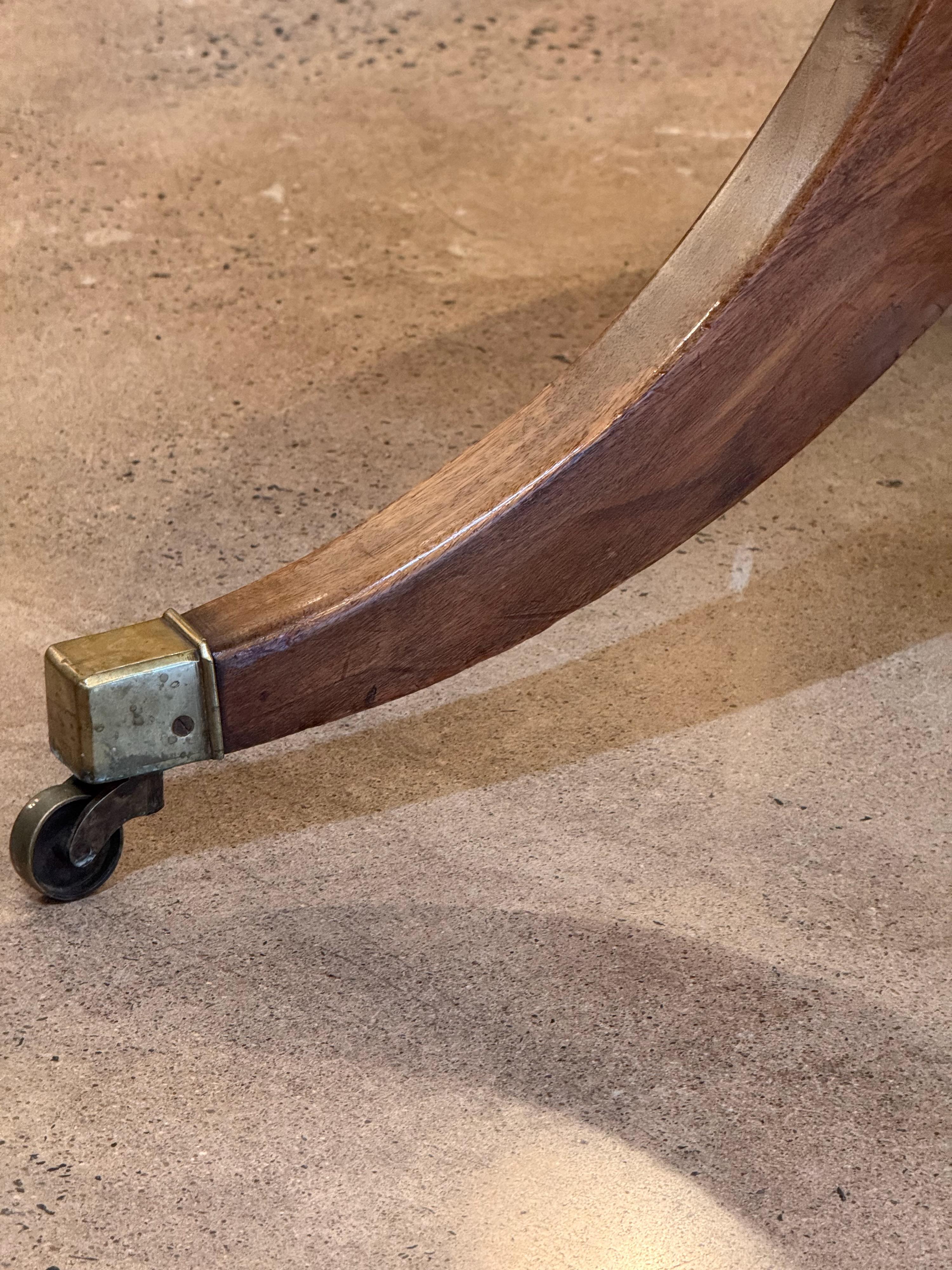 George III Mahogany Drum Table 2