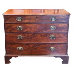 George III Mahogany English Chest