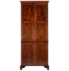 George III Mahogany Estate Cupboard